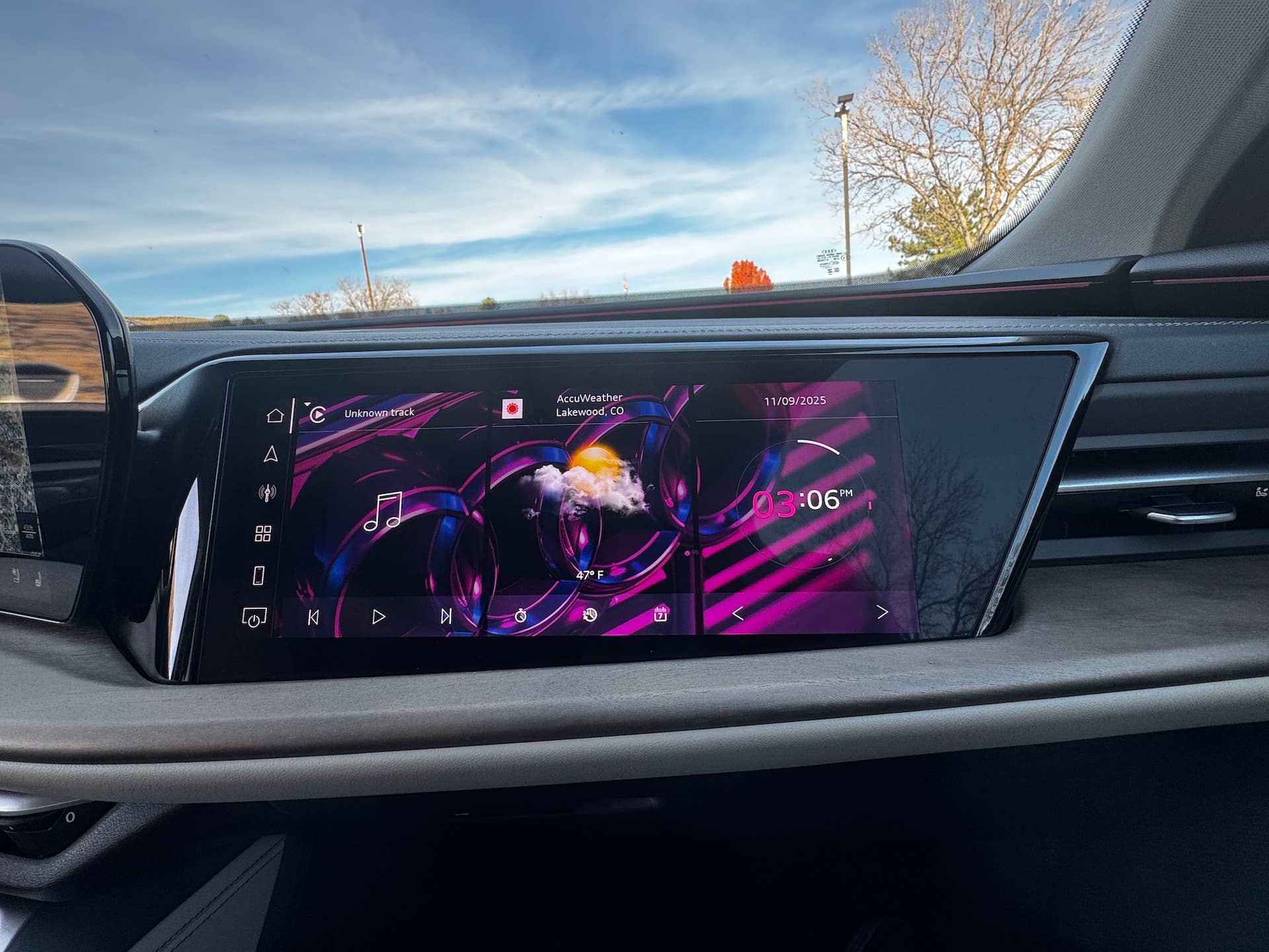 2025 Audi Q5 pass screen