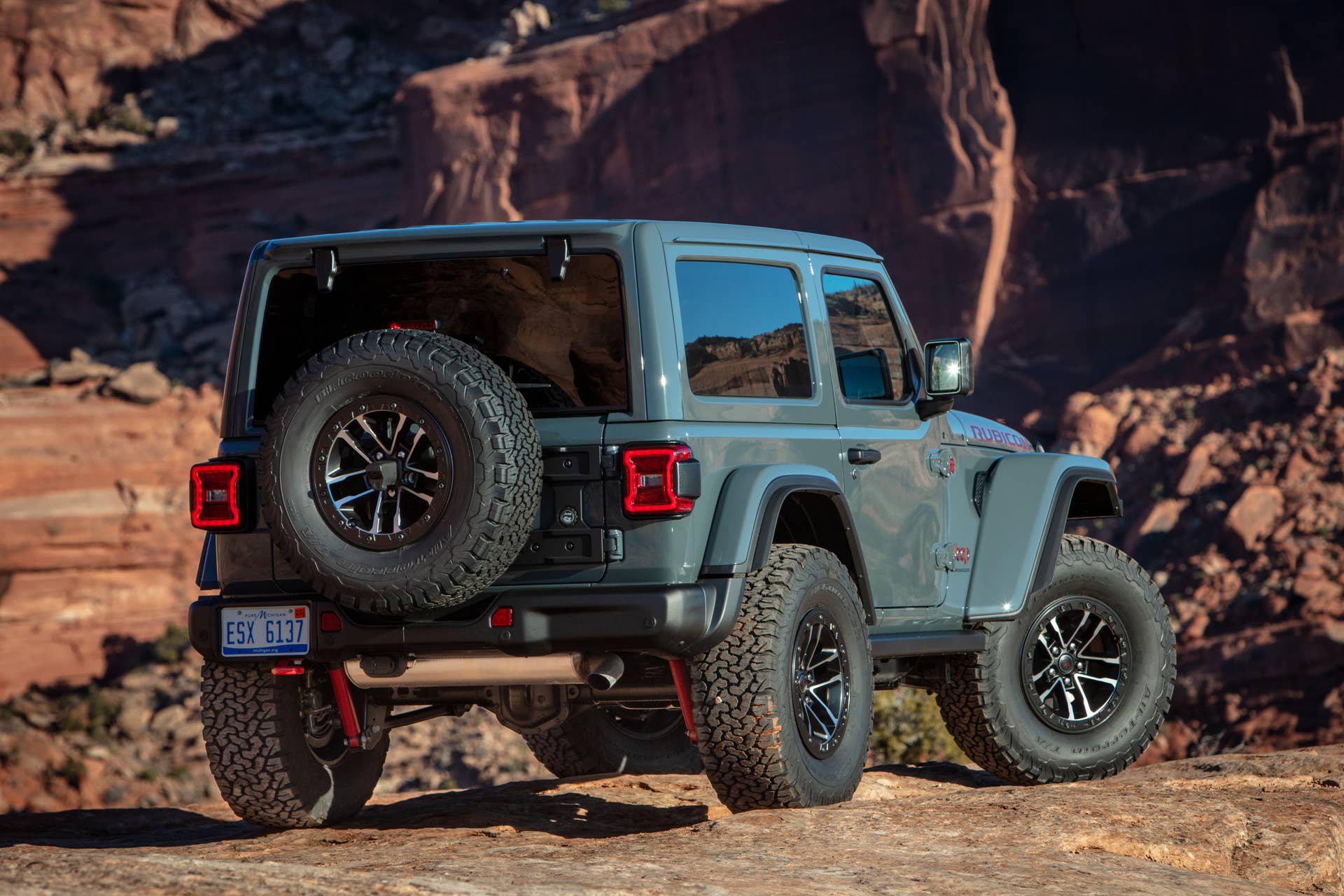 2026 Jeep Wrangler Rubicon two-door with Xtreme 35" Tire Package