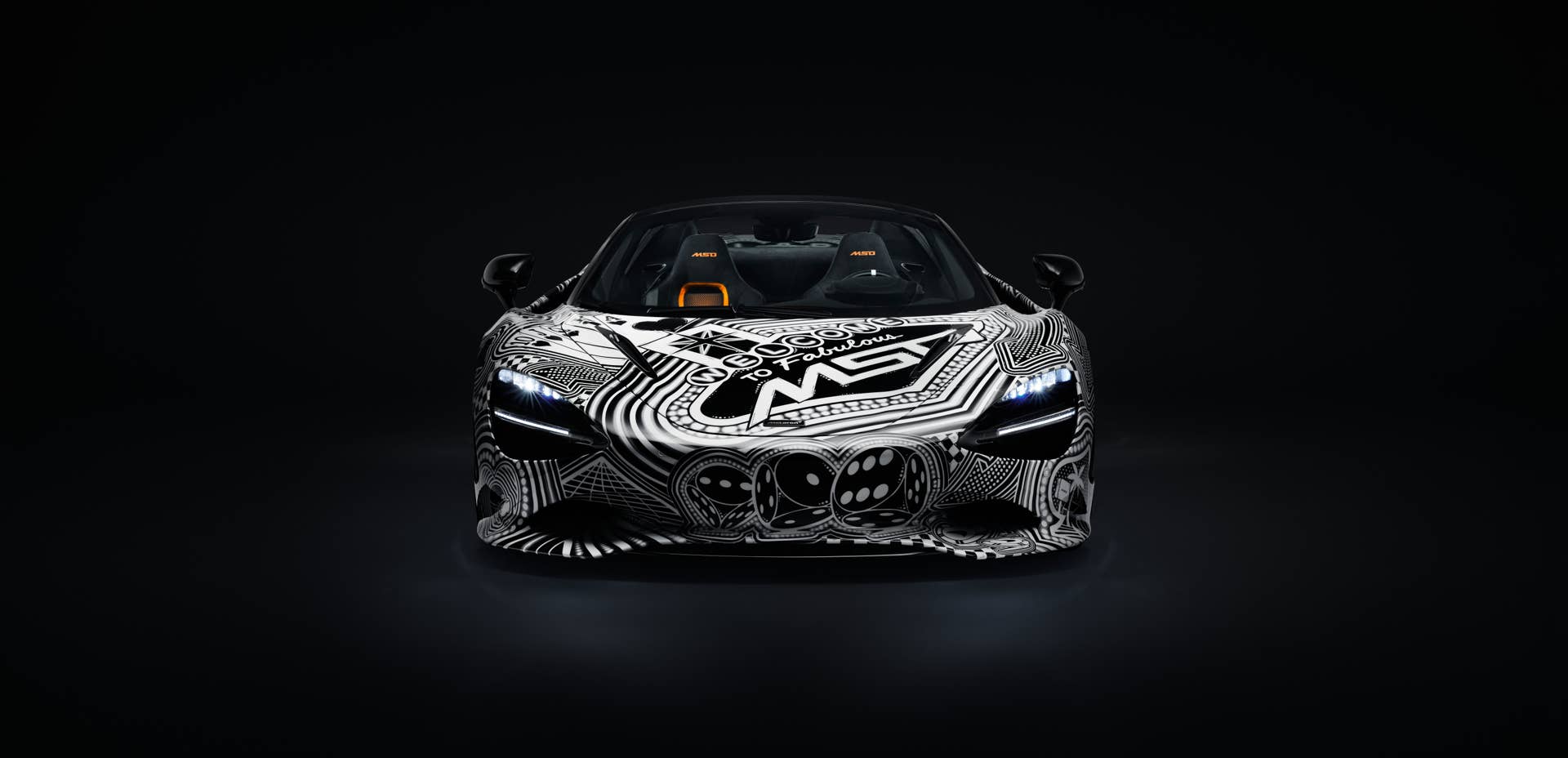 One-Off McLaren 750S Turns Las Vegas Into Automotive Art - Autoblog