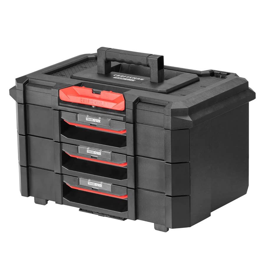 The Craftsman Tradestack 3-Drawer Tool Box is on sale now at Amazon.