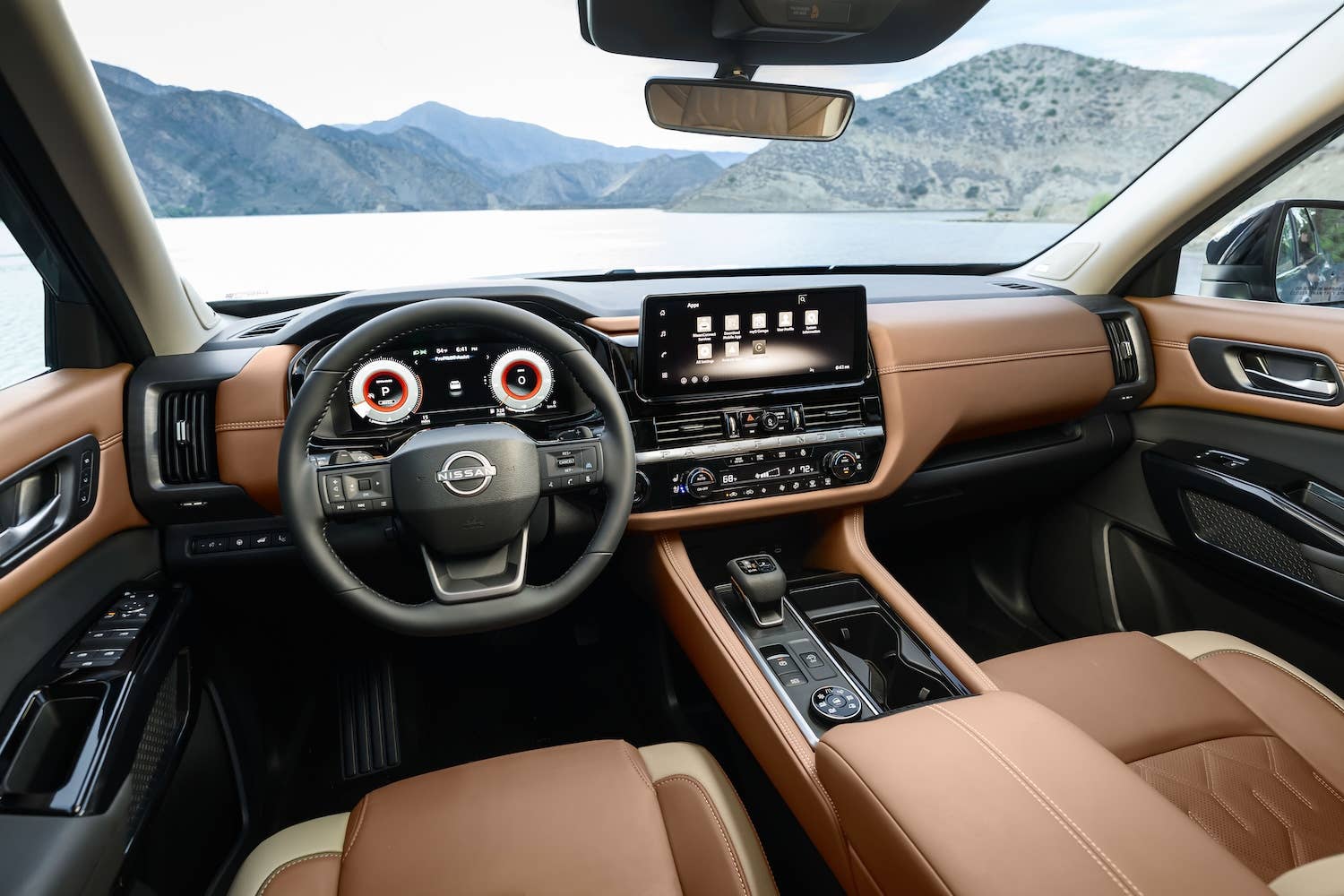2026 Nissan Pathfinder interior dashboard