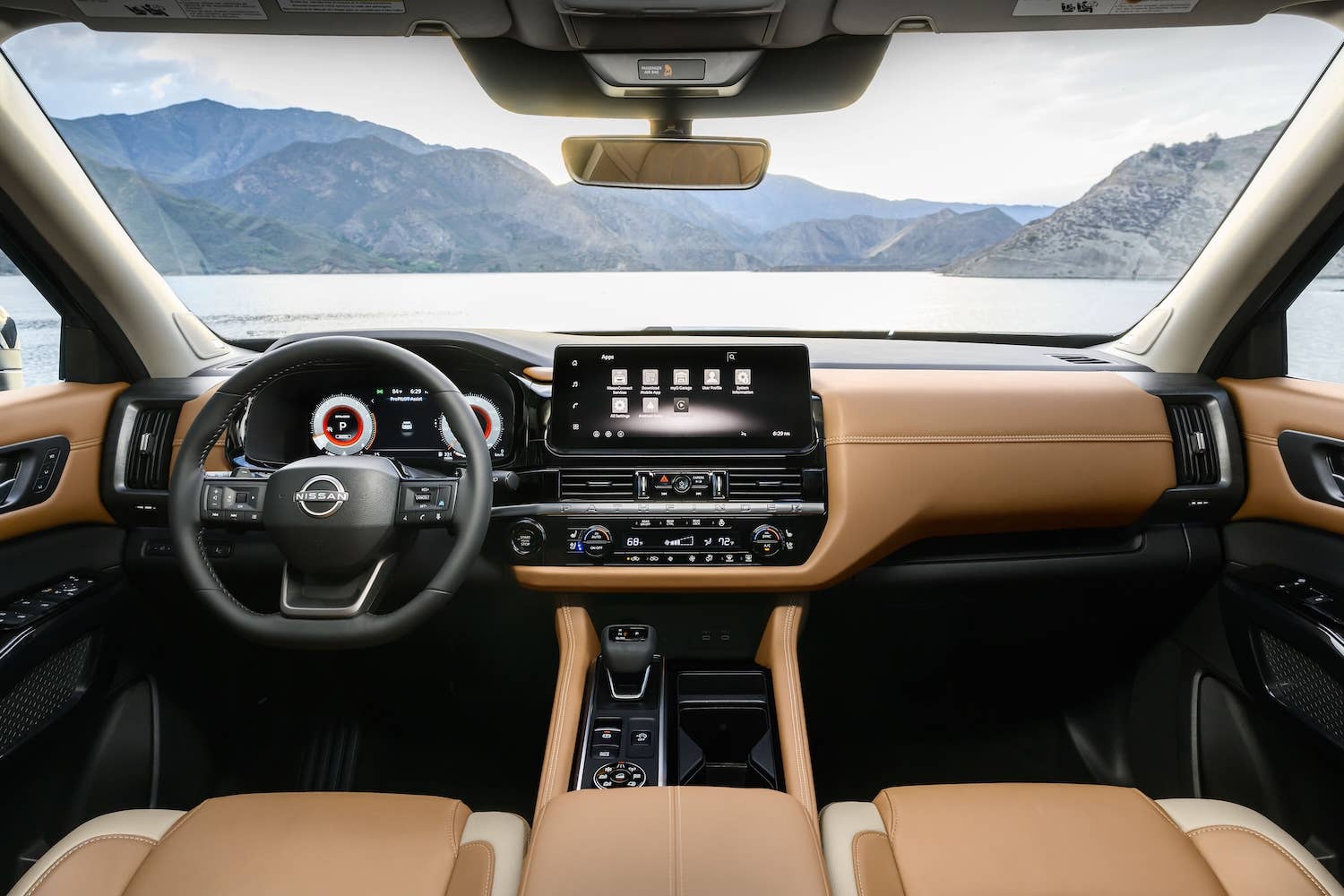 2026 Nissan Pathfinder interior dashboard