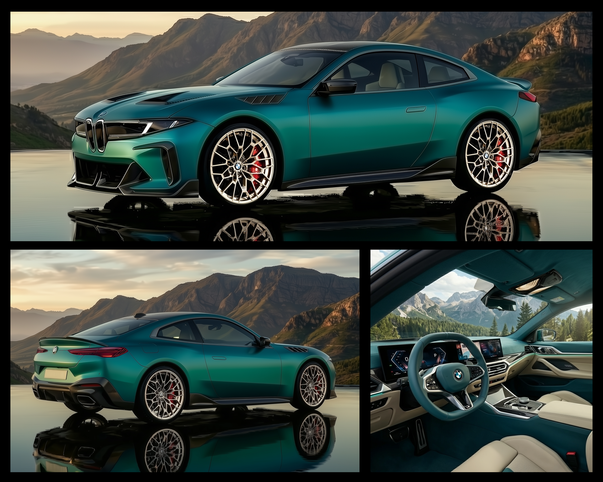 BMW M4 Neue Klasse Concept Art