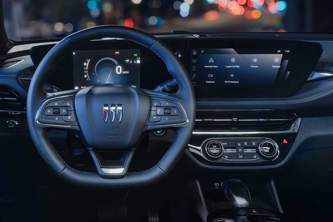 2026 Buick Envista interior driver area