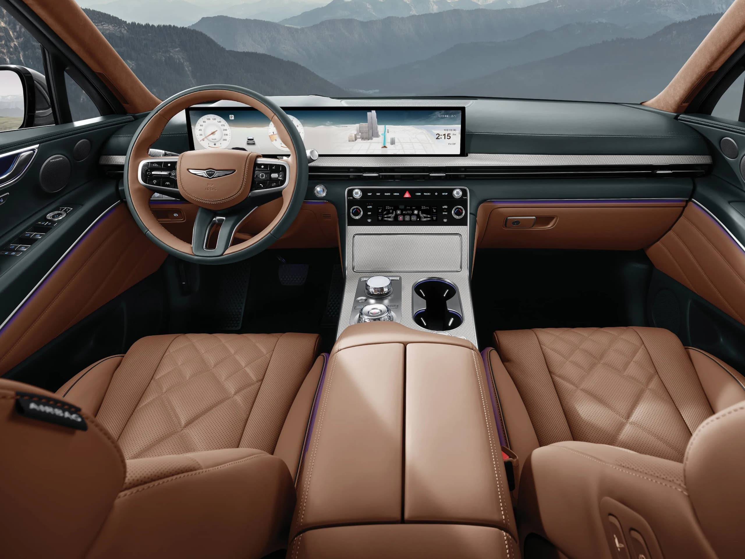 2026 Genesis GV80 Interior: Updates, Features & Space - Autoblog