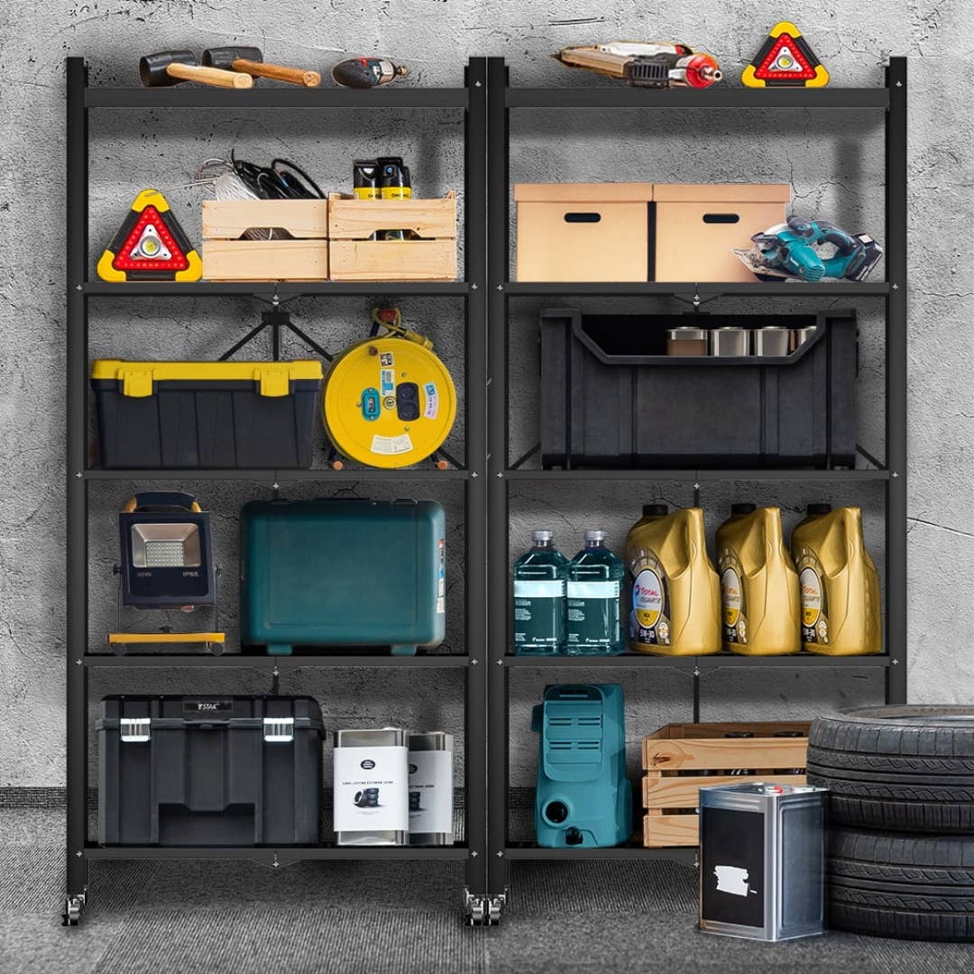 The Cookcok 5-Tier Garage Shelving Unit Is 62% Off - Autoblog