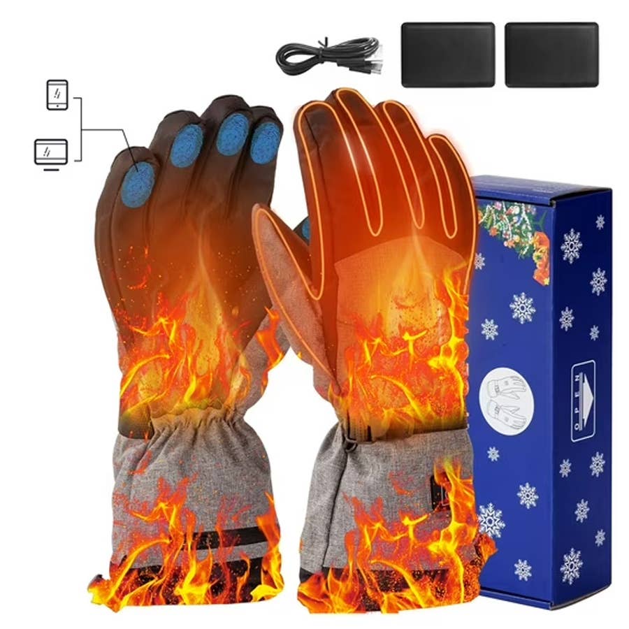 The Alljoy Rechargeable Heated Gloves is on sale now at Walmart.