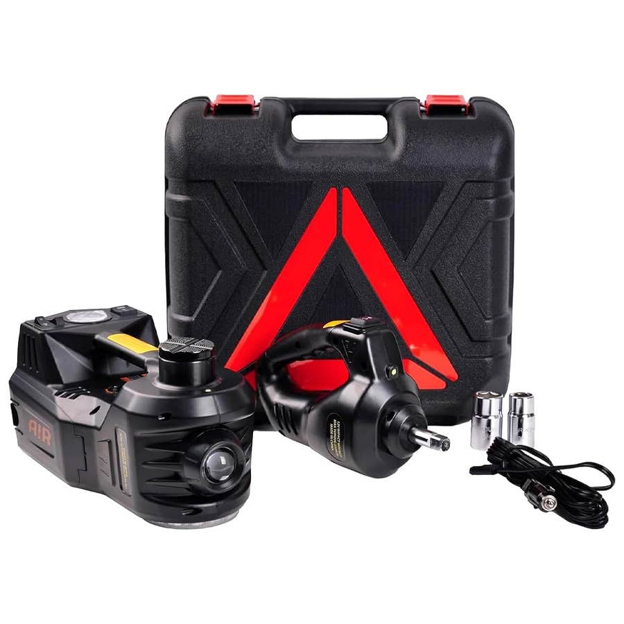 The Feanisifei Electric Car Jack Kit is on sale now at Amazon.