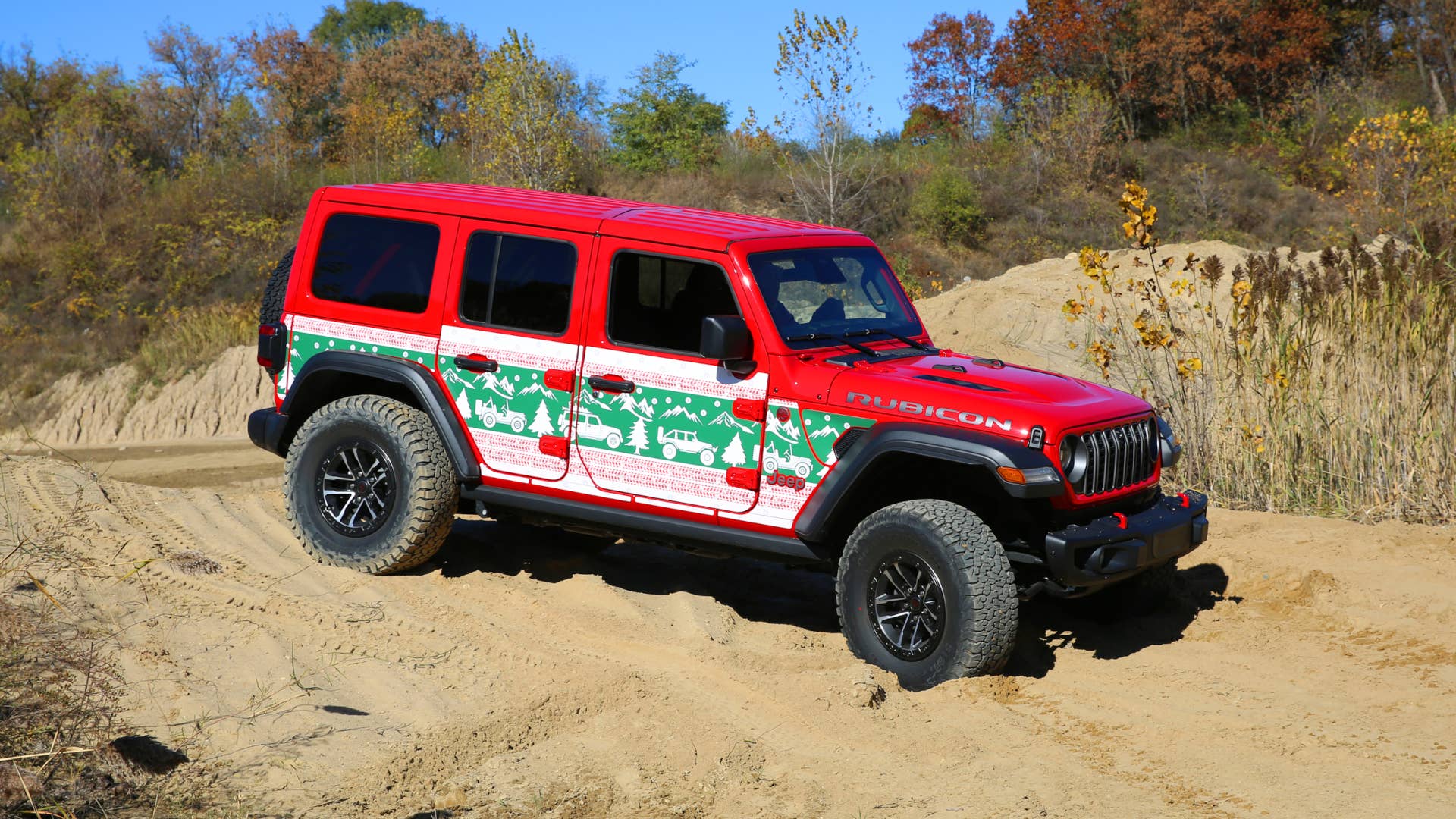 Jeep Wrangler Ugly Sweater trail armor