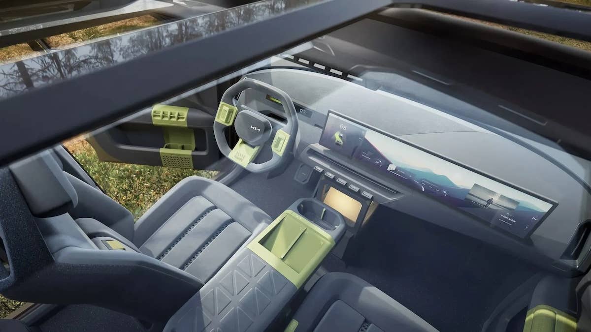 Kia EV5 WKNDR Concept interior