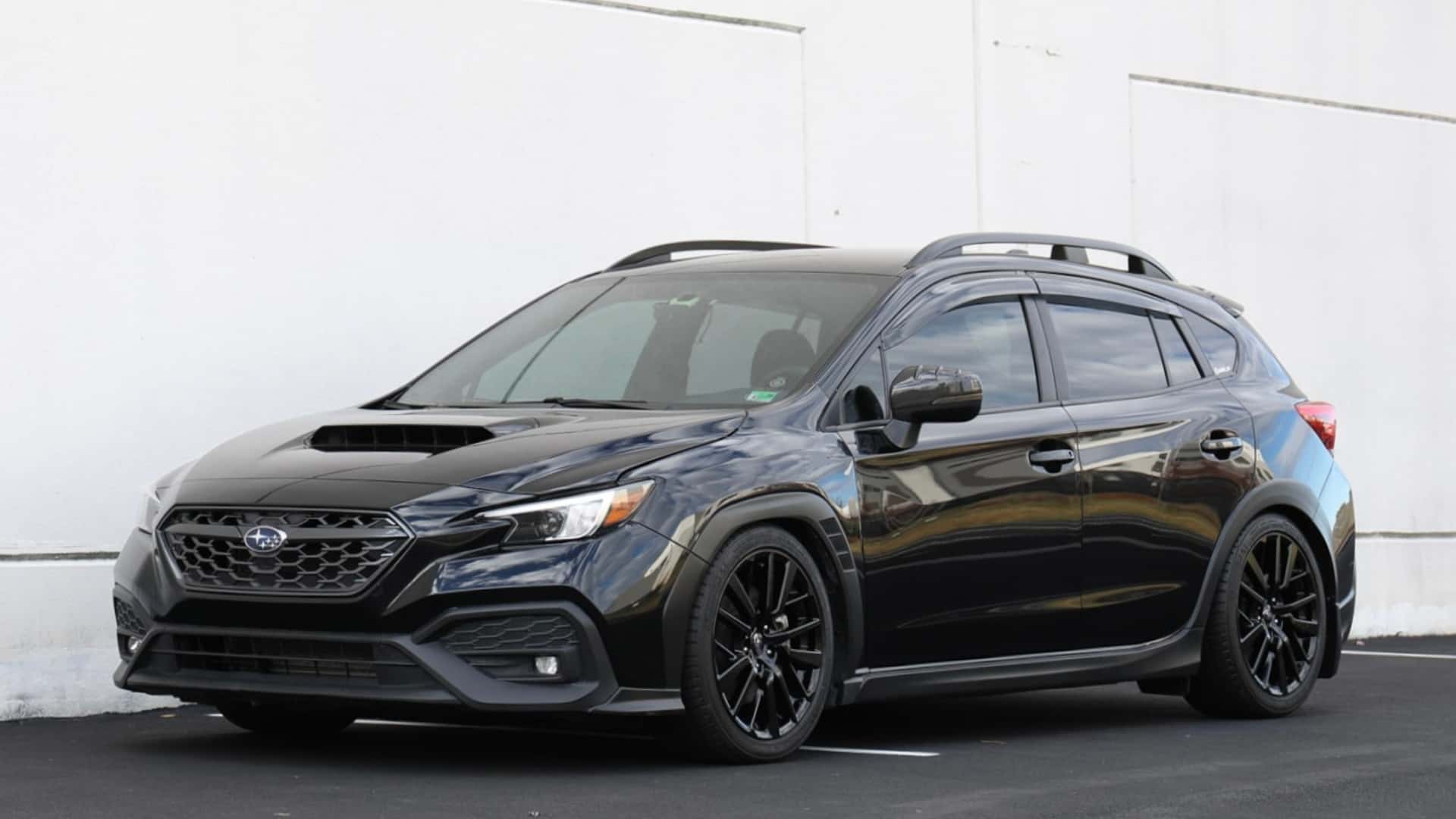 Customised Subaru Subaru Enthusiast Transforms Humble Crosstrek Into Hot WRX Hatchback ...