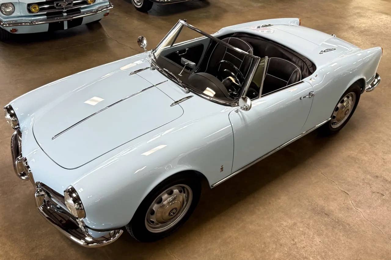 1960 Alfa Romeo Giulietta Spider Veloce For Sale After Extensive