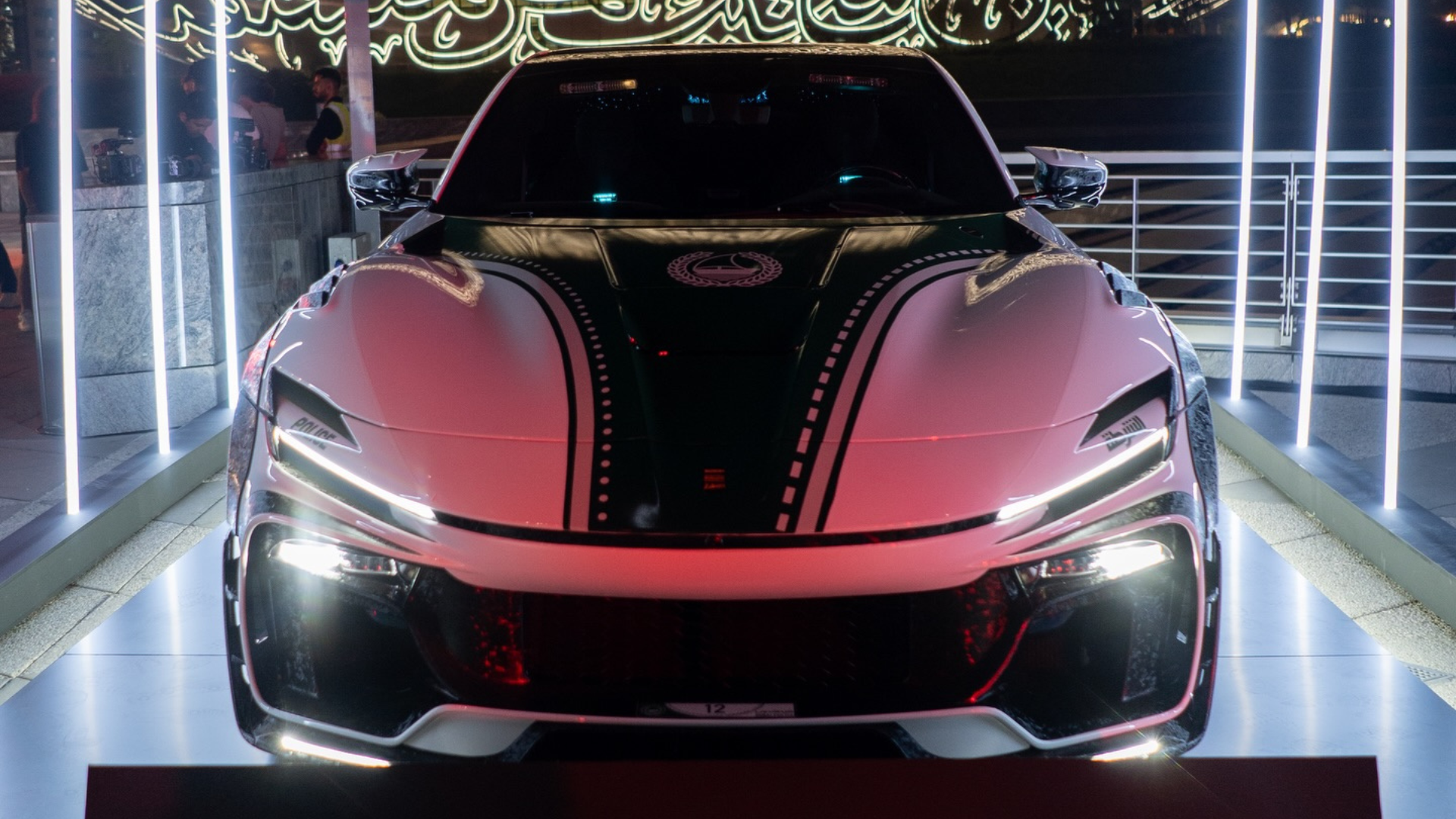 Mansory Ferrari Purosangue Dubai Police