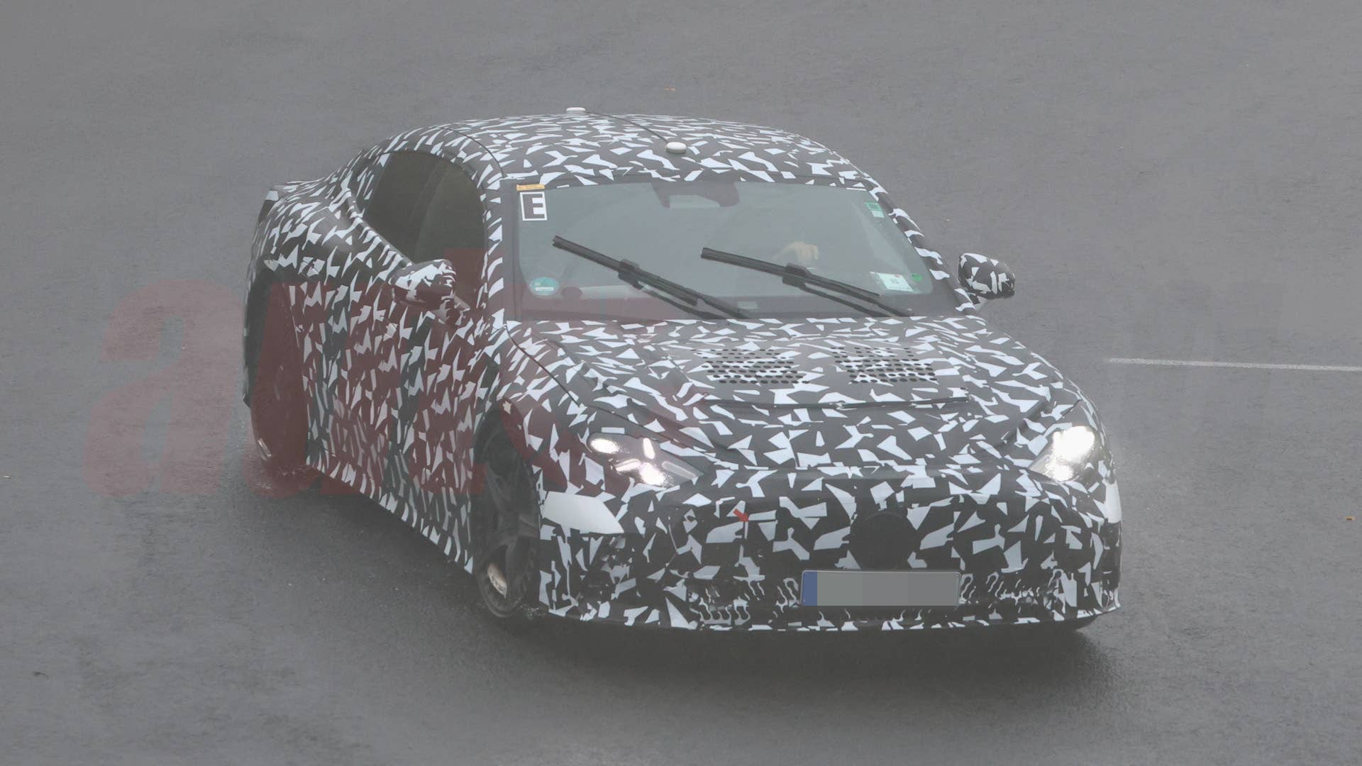 Mercedes-AMG's All-Electric GT 4-Door Is Spotted Testing at the