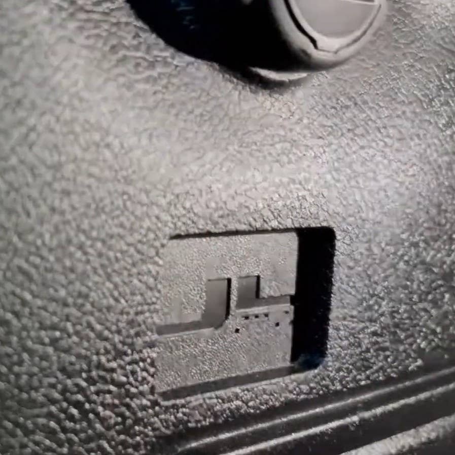 Jeep Wrangler Easter Egg JL Morse Code inside trunk