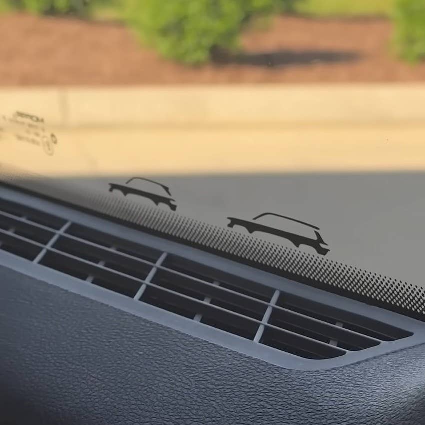 2022 Jeep Grand Cherokee Easter Eggs Cherokee and L in right rear side glass