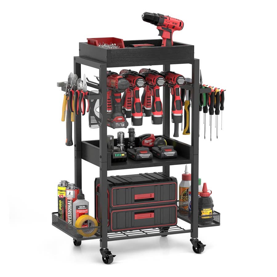 Olakee Rolling Power Tool Organizer