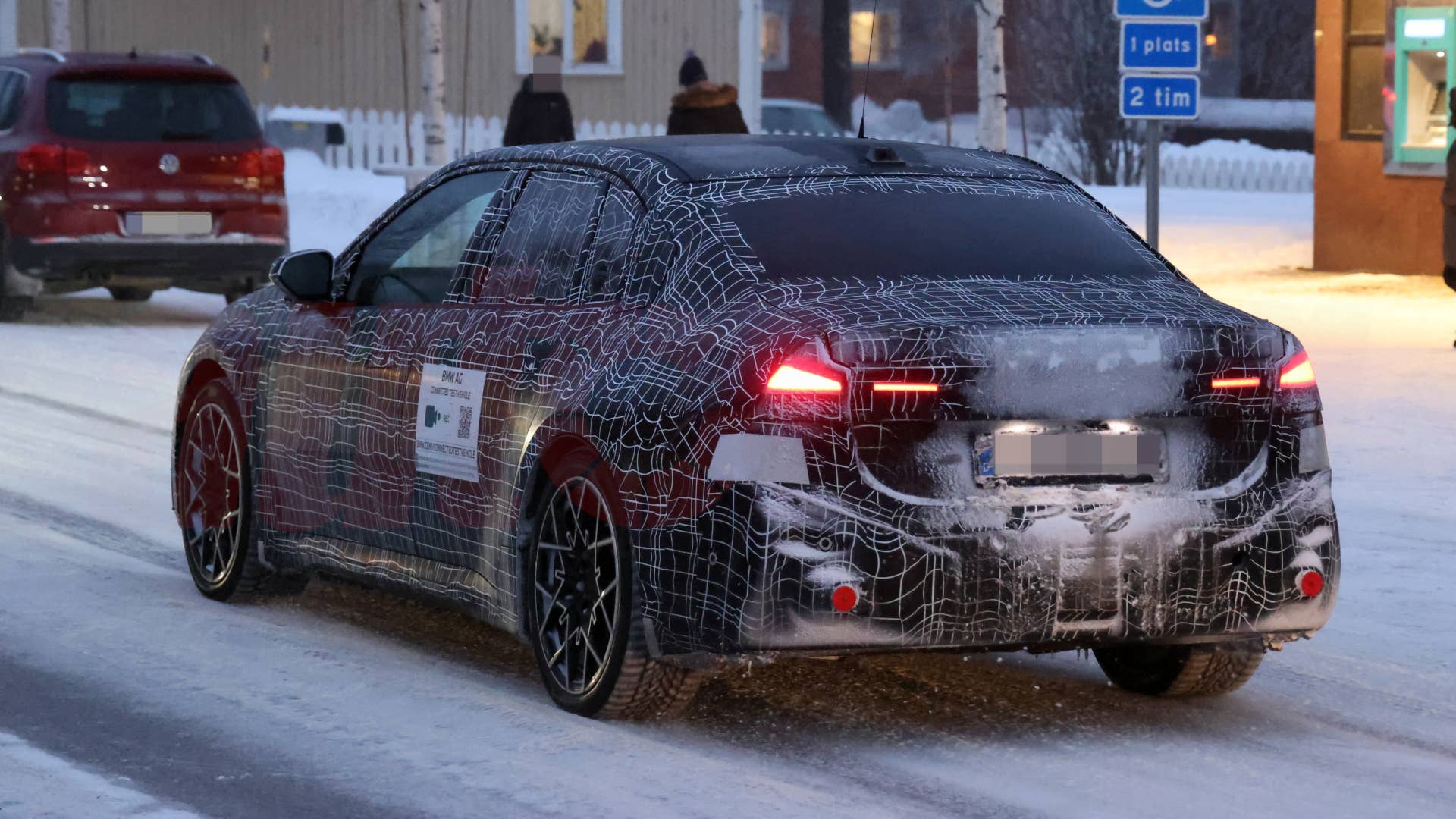 2027 BMW i3 spy shot