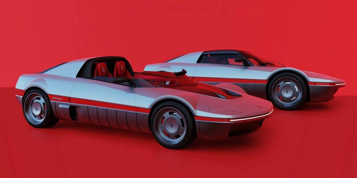 Bertone's Runabout Returns as a 460-HP Manual Supercar - Autoblog