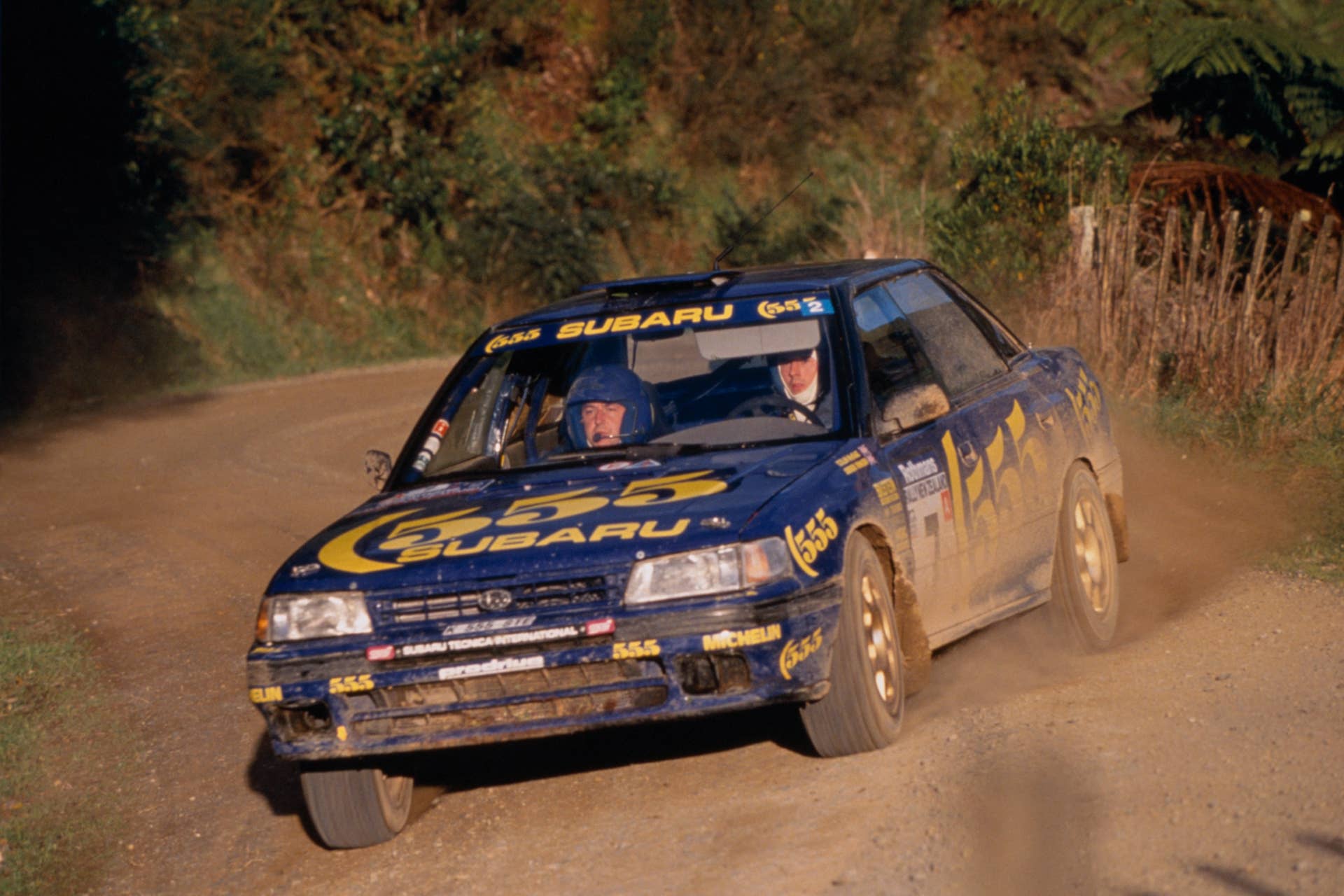 First-generation Subaru Legacy endorsed by Bruce Willis