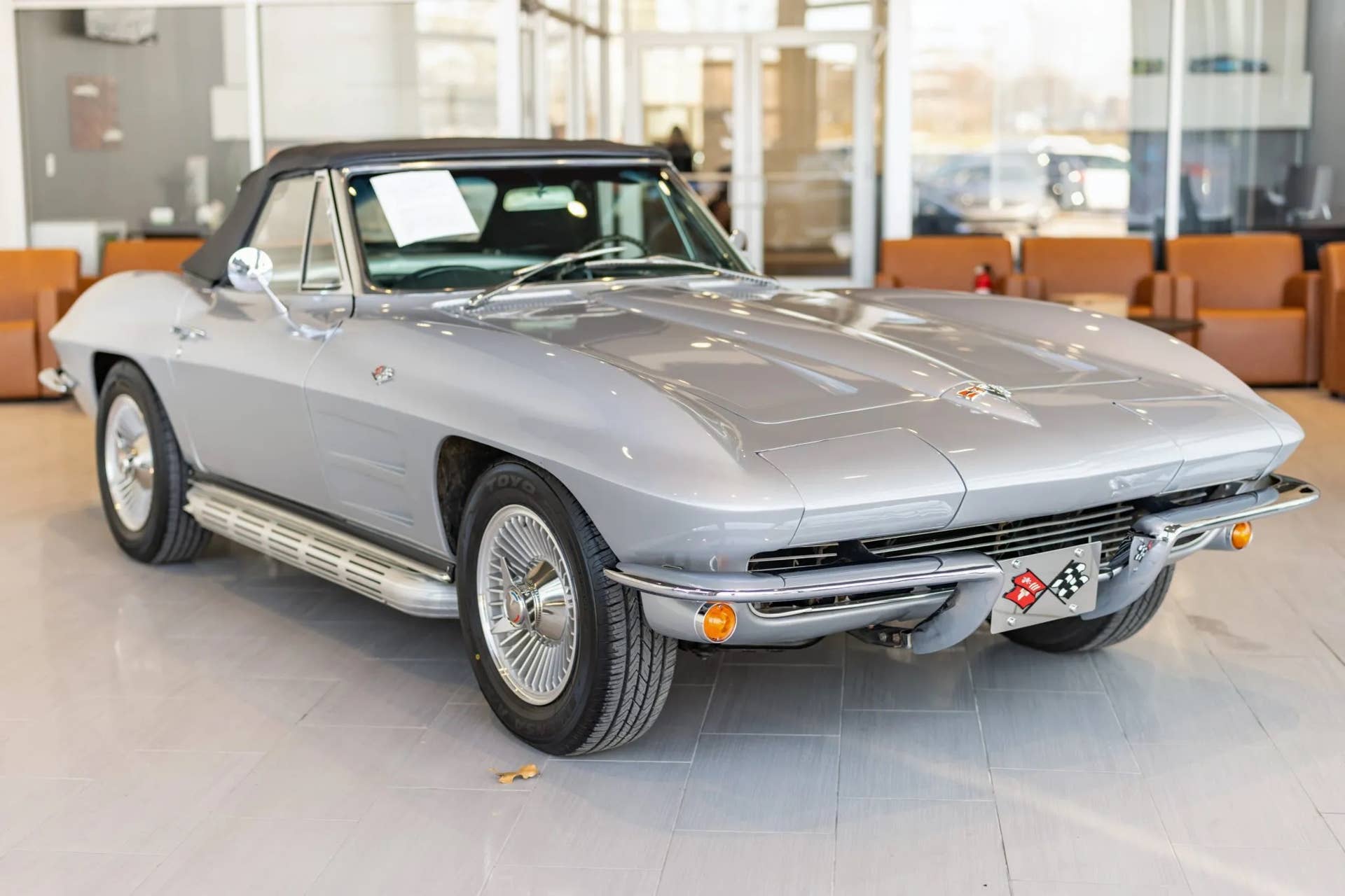 コルネット　シルバー 1964_chevrolet_corvette_conver