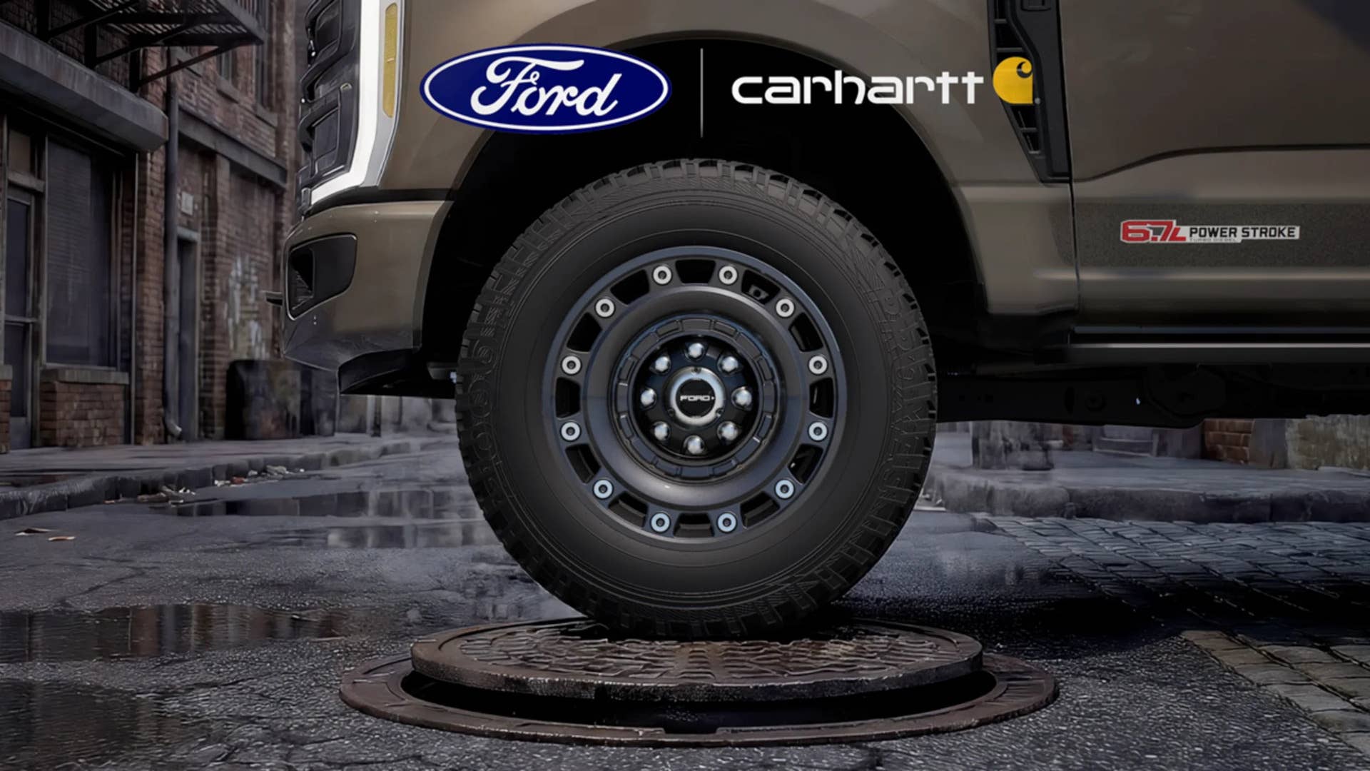 Ford Teases a Super Duty Carhartt Truck with Wheels Inspired by 