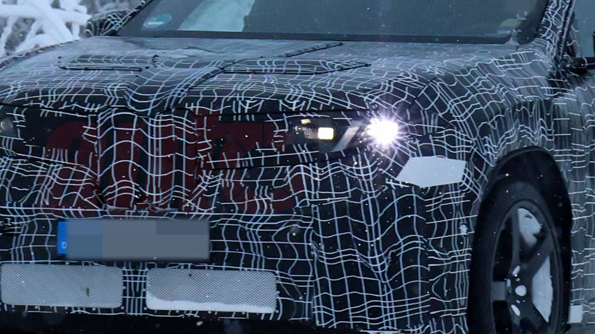2027 BMW iX3 M spy shot