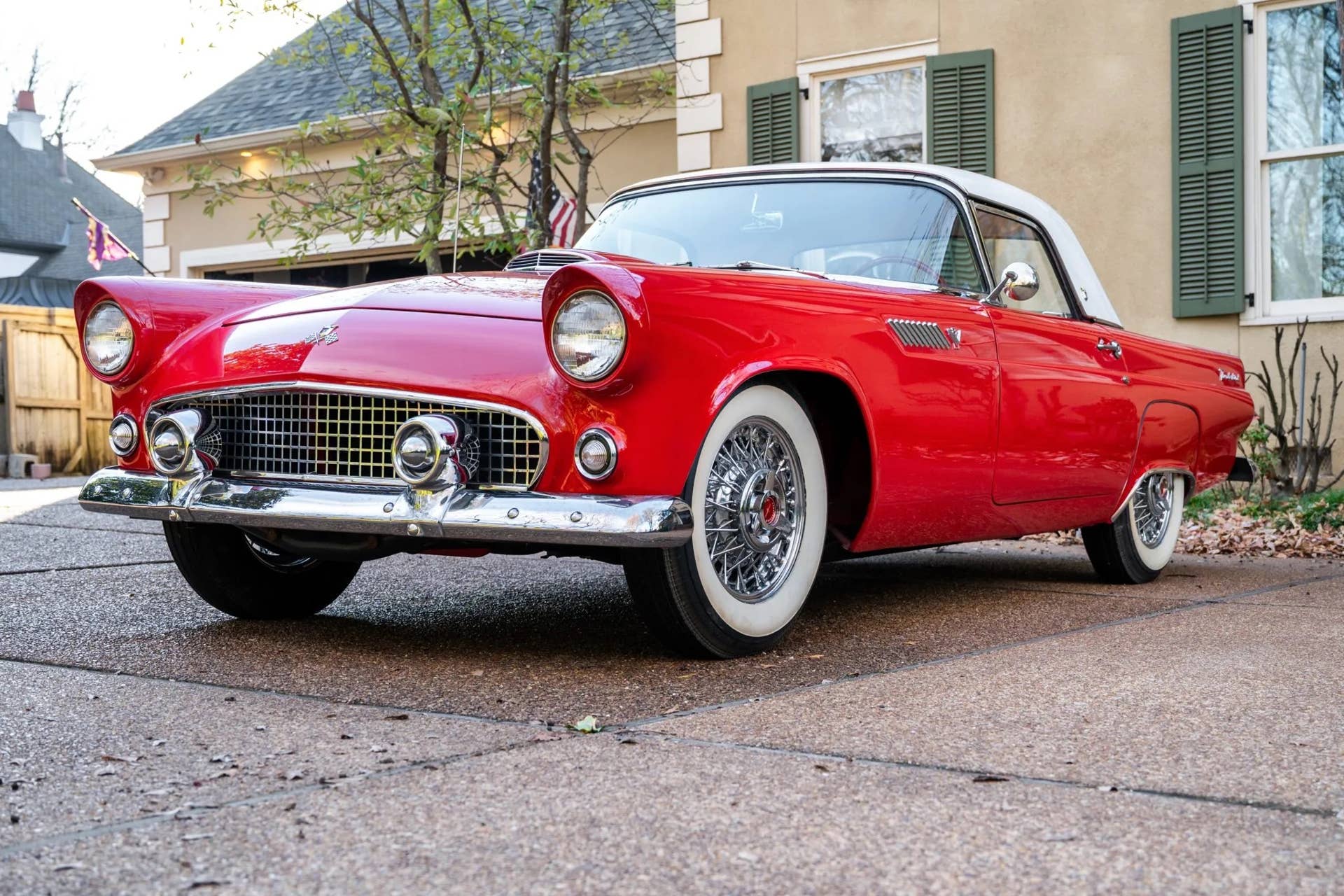 EMINEM CAR FORD THUNDERBIRD赤 1955 Ford Thunderbird | Beverly Hills Car Club