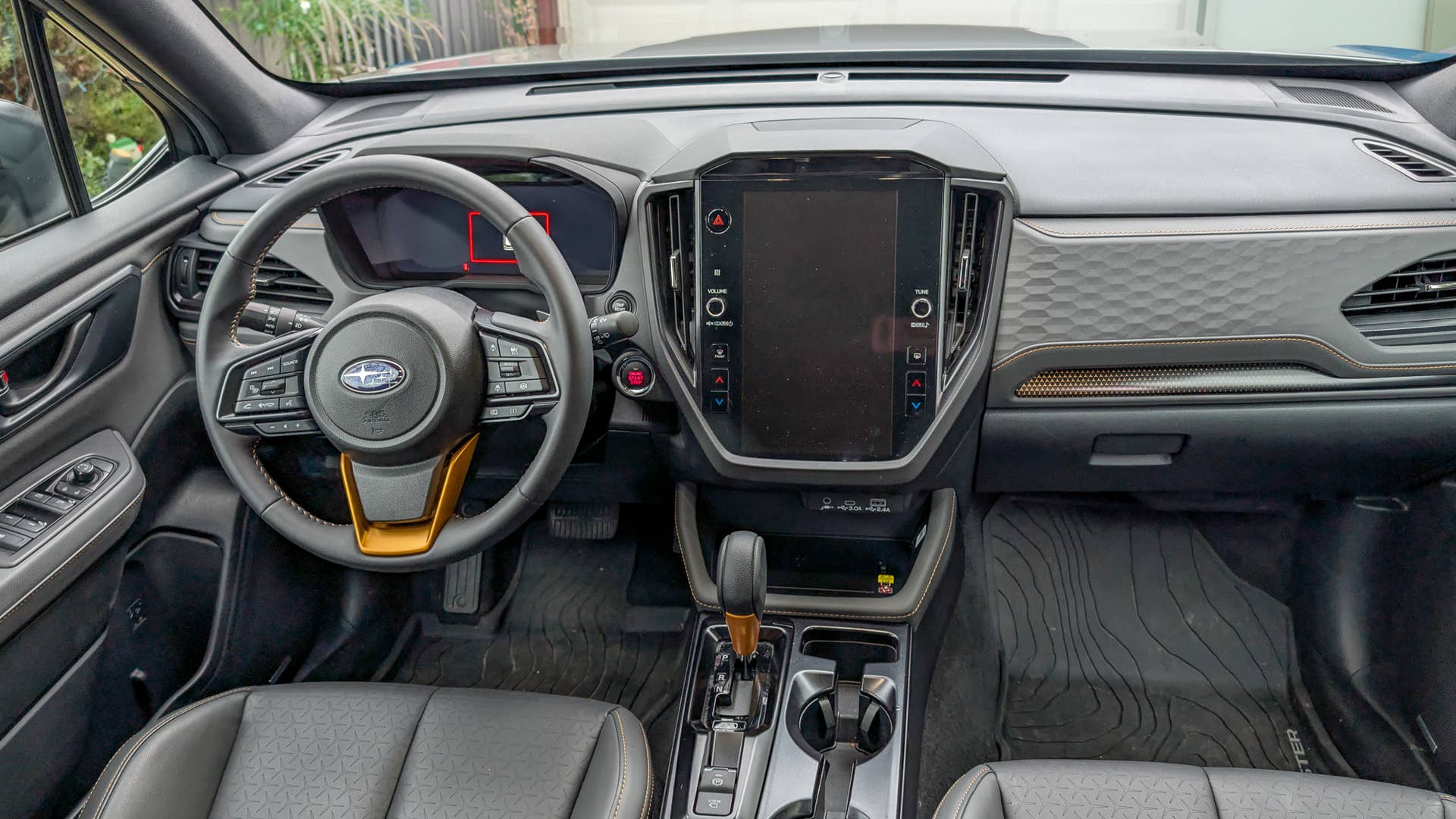 the driver information section of the 2026 Subaru Forester Wilderness