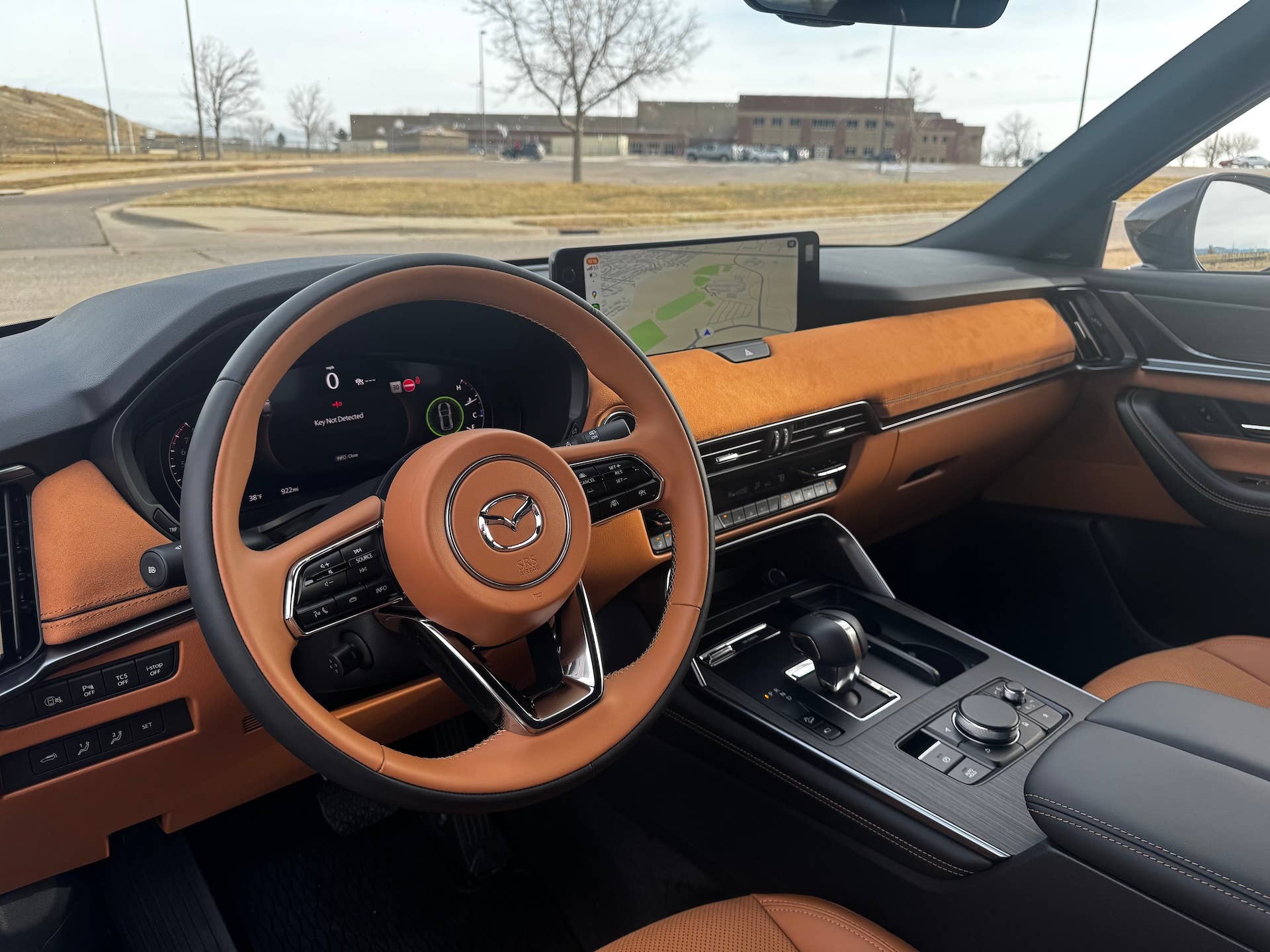 2026 Mazda CX-70 front interior