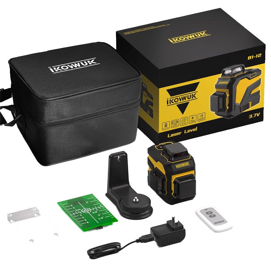 Ikovwuk 360-Degree Laser Level