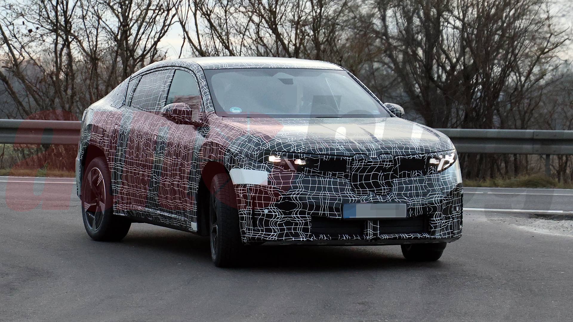 BMW iX4 Spy Shot