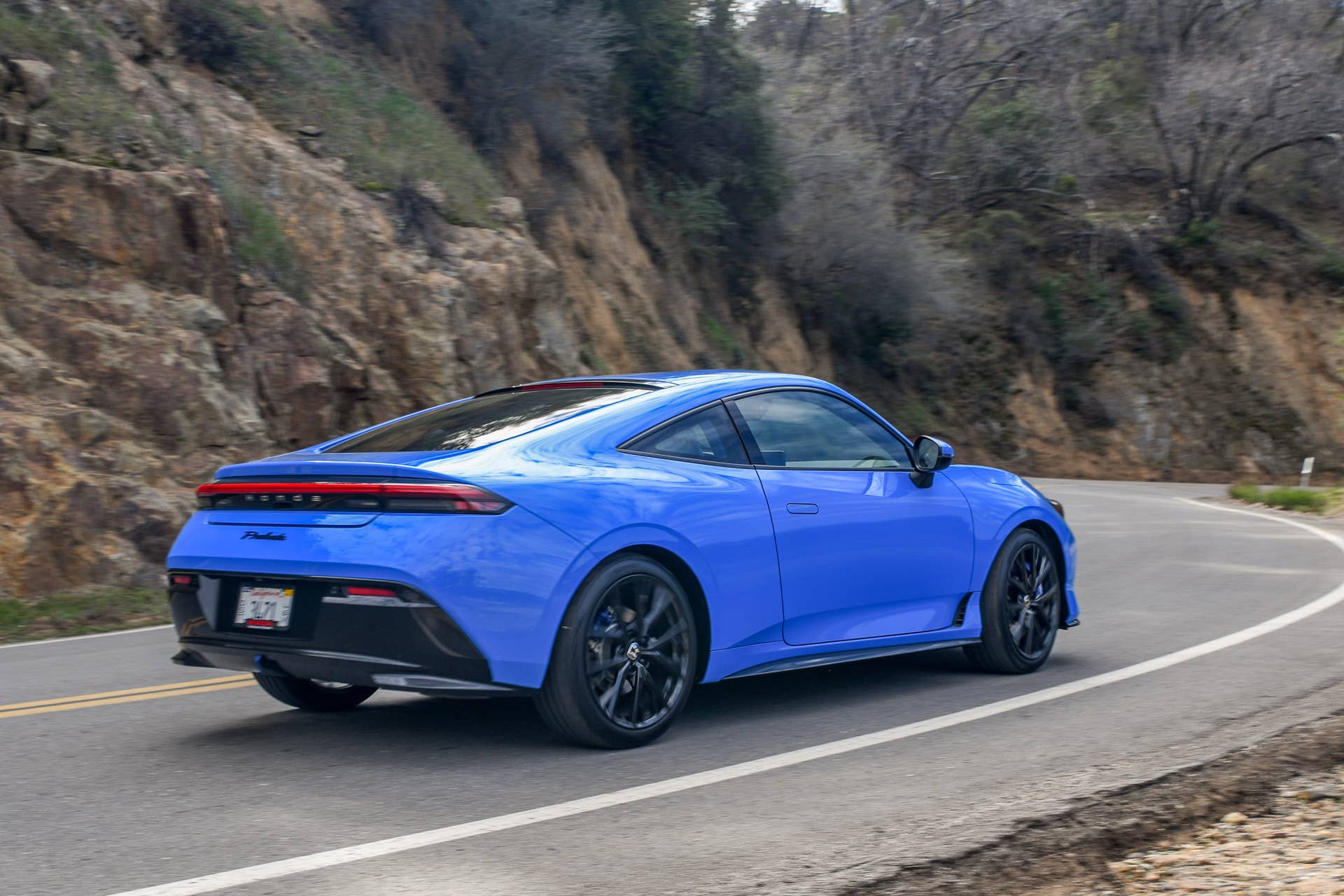 The rear quarter end of the 2026 Honda Prelude