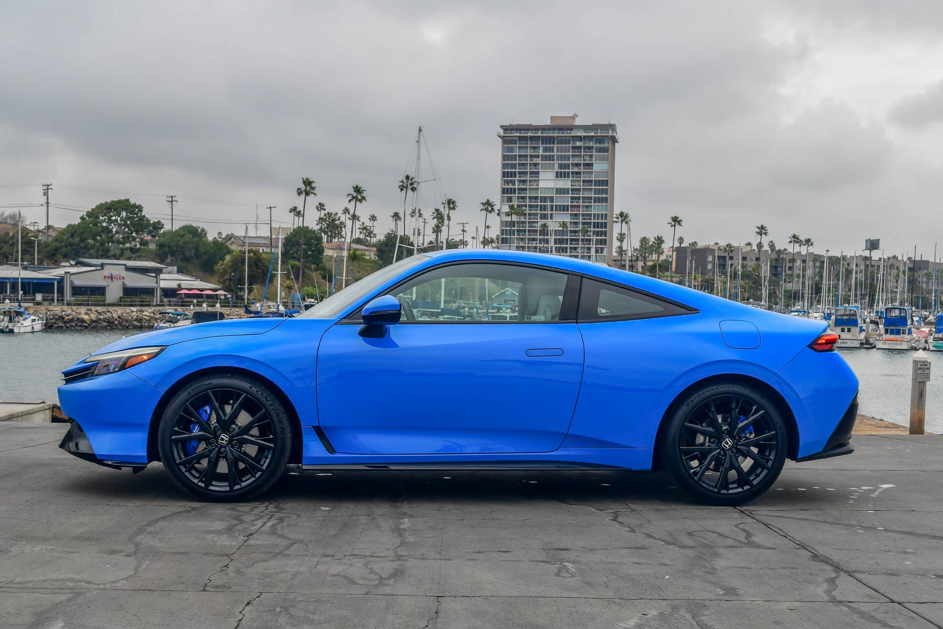 The side profile of the 2026 Honda Prelude