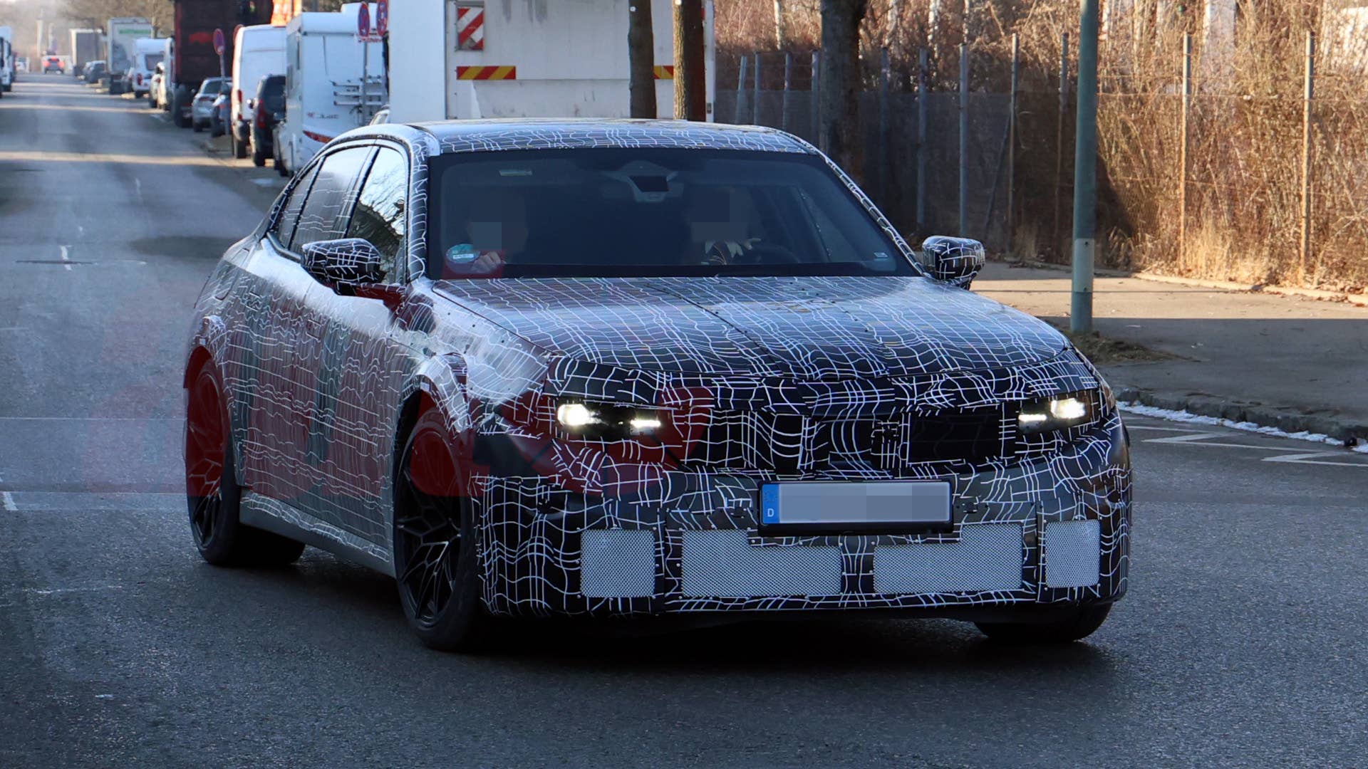 2027 BMW M3 prototype spy shot