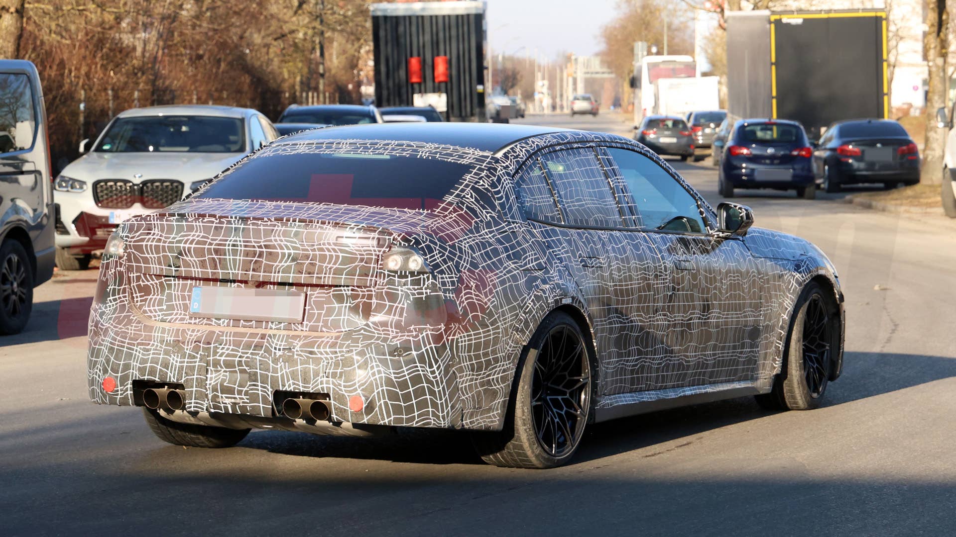 2027 BMW M3 prototype spy shot