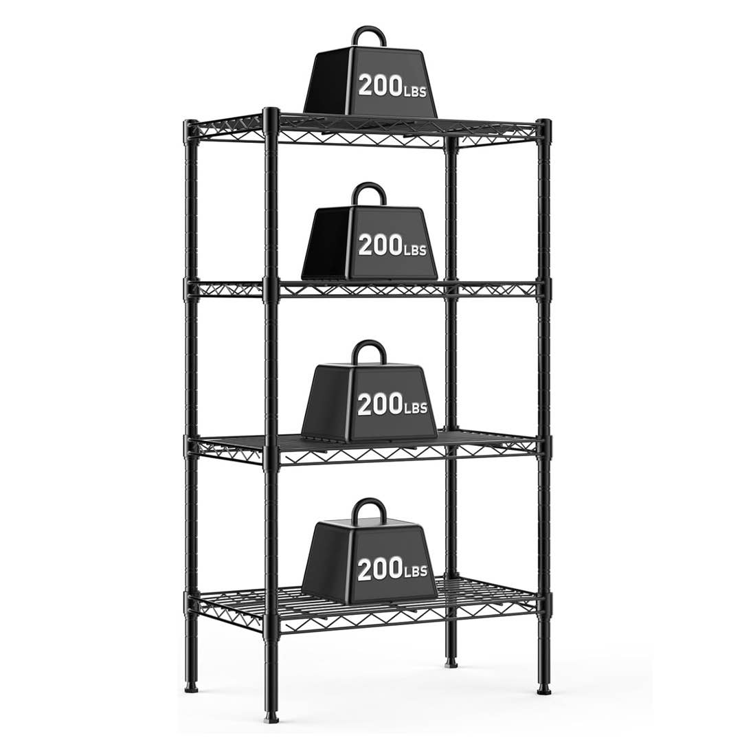 Dumos 4-Tier Metal Storage Shelf