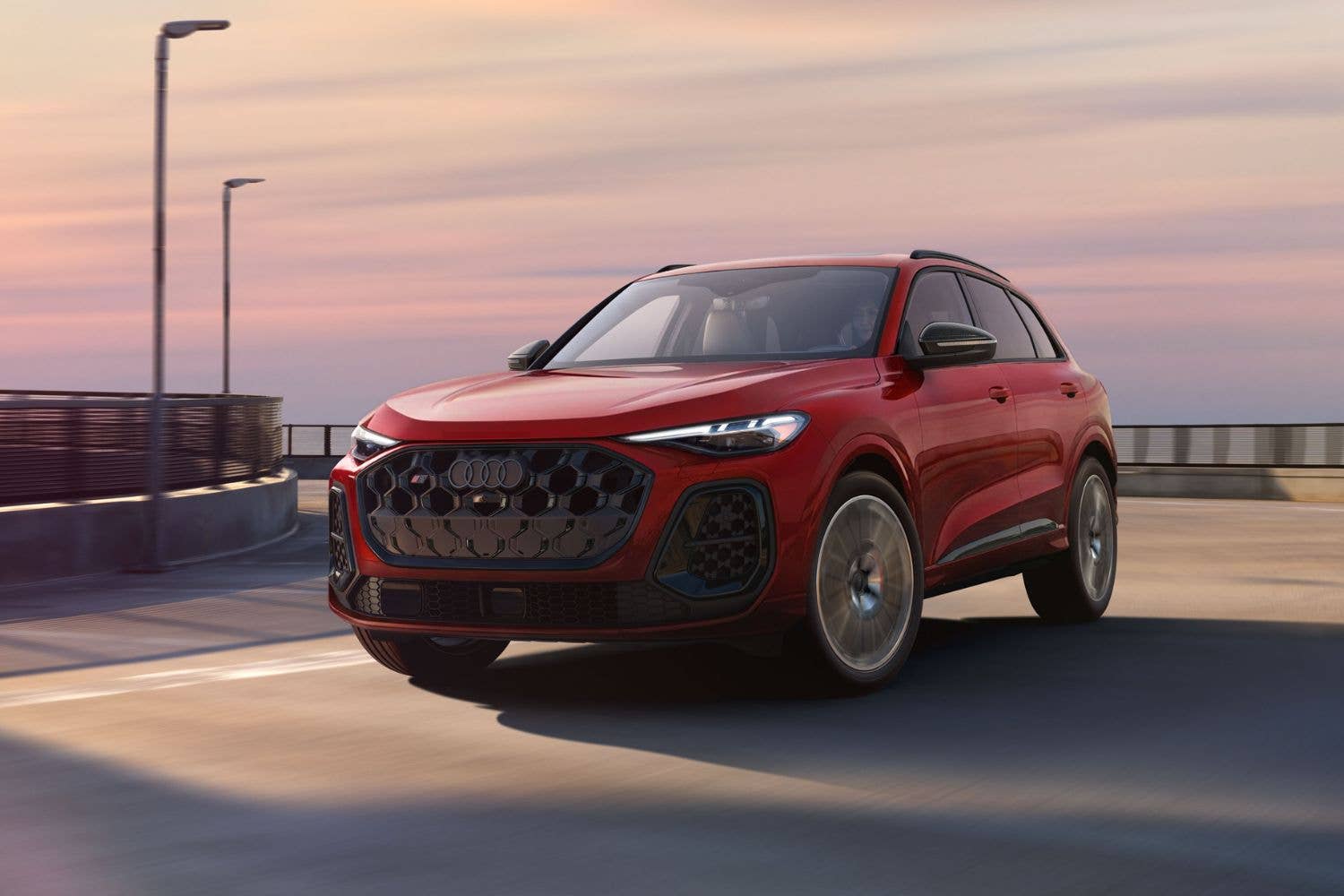 2026 Audi SQ5 front running shot