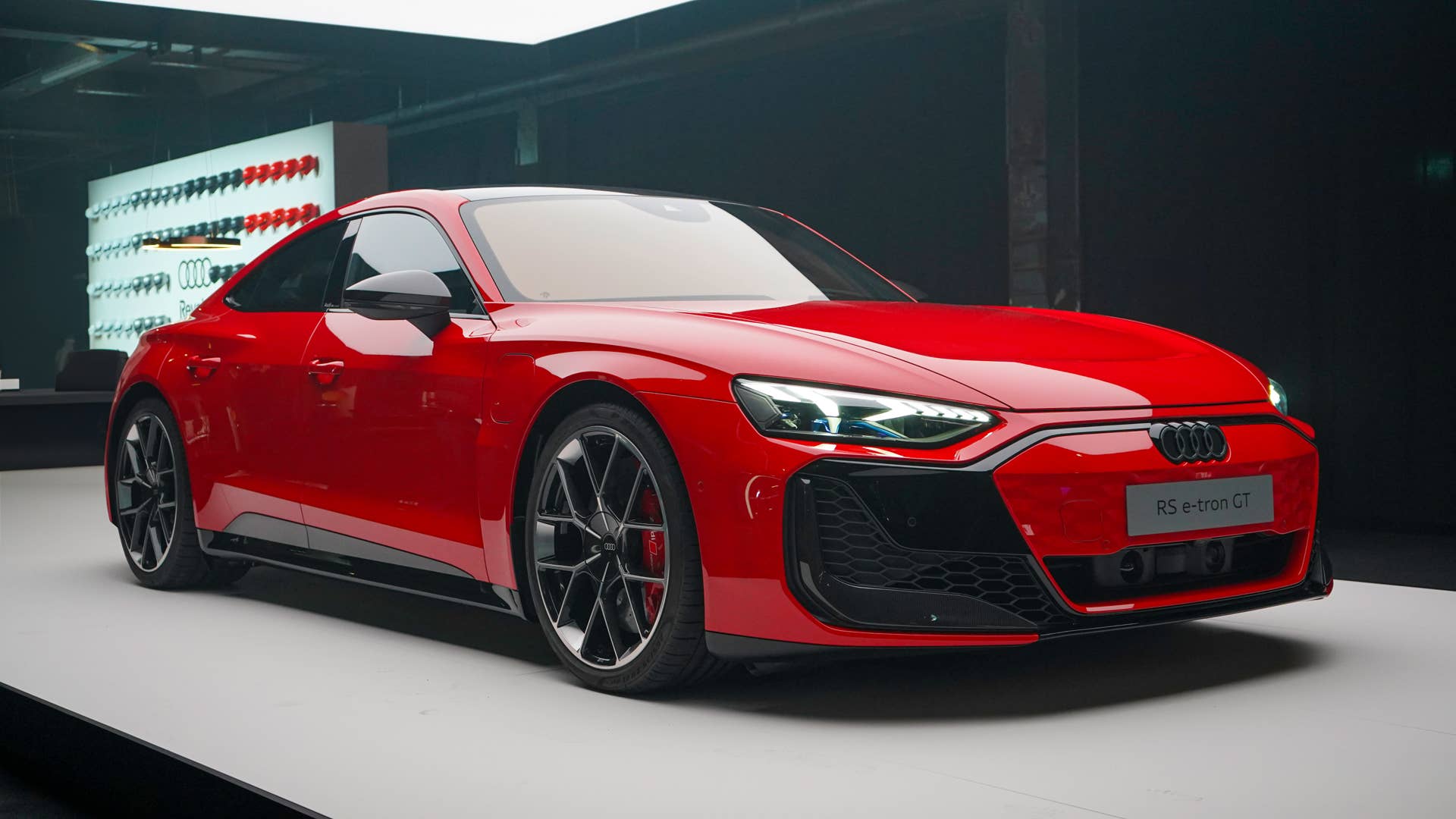 2025-2026 Audi RS E-Tron GT Performance front angled view