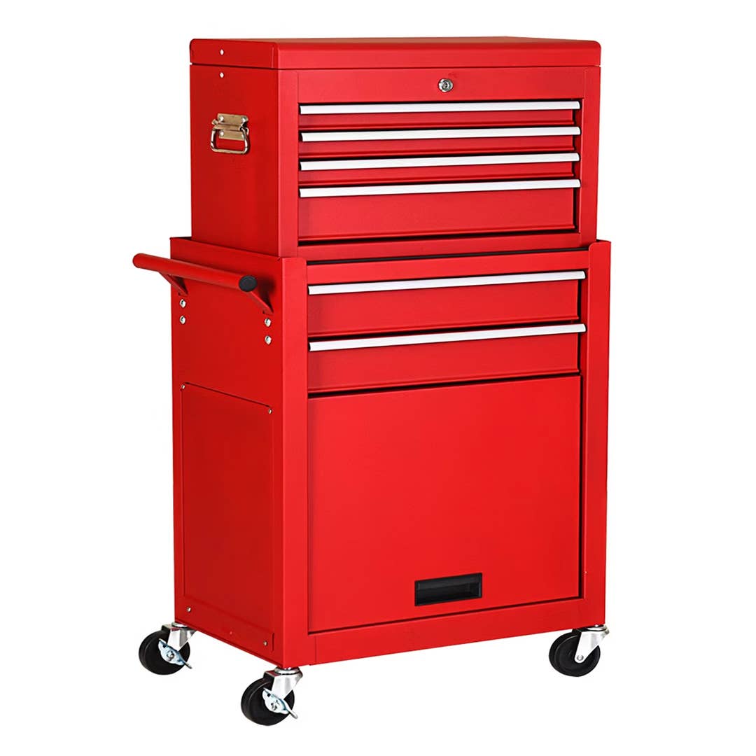 Costway 2-in-1 Rolling Tool Chest