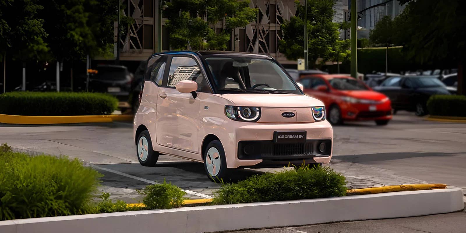 2026 Jetour Ice Cream in a parking lot