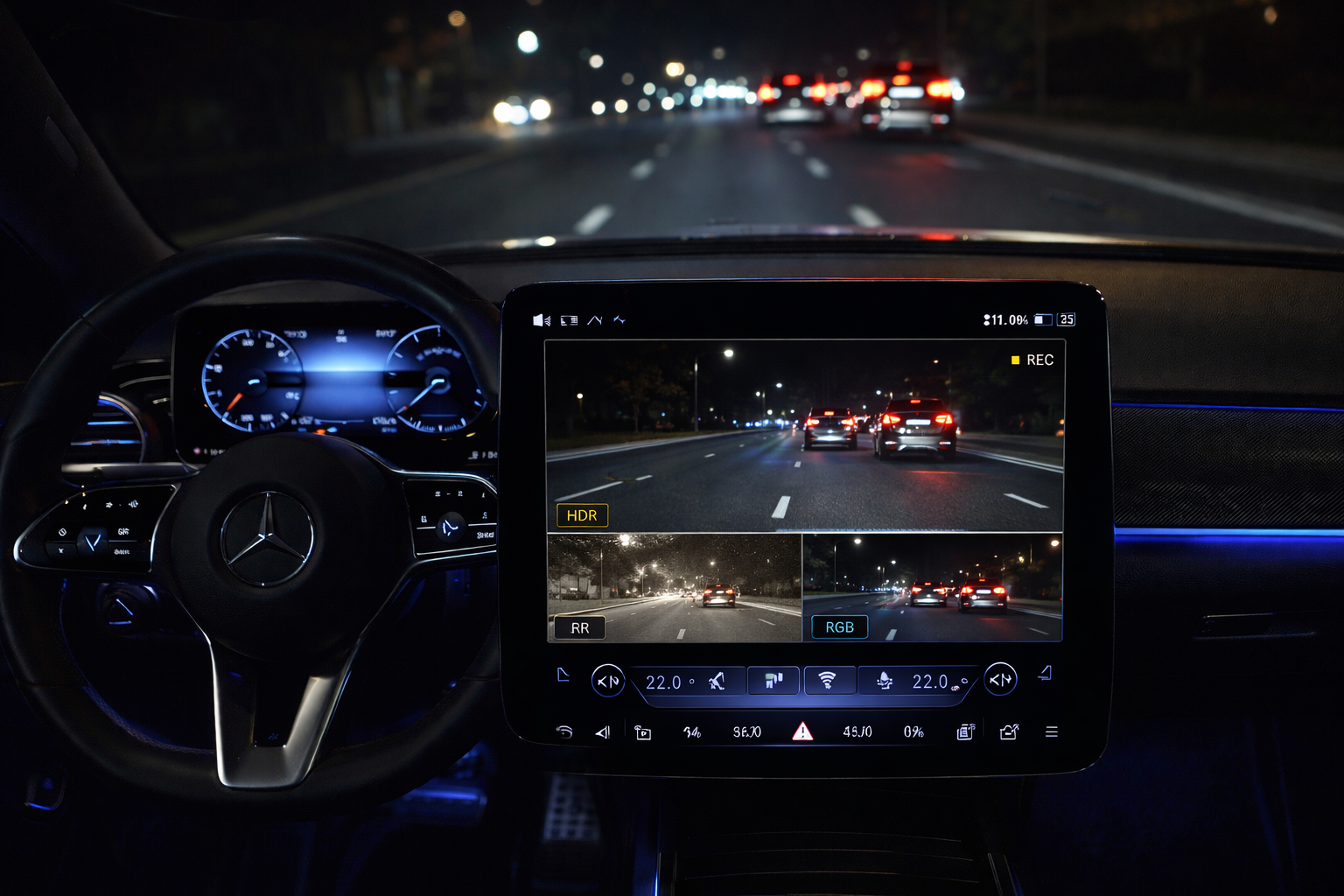 Mercedes-Benz Files Patent for Camera That Can See in Near Darkness ...