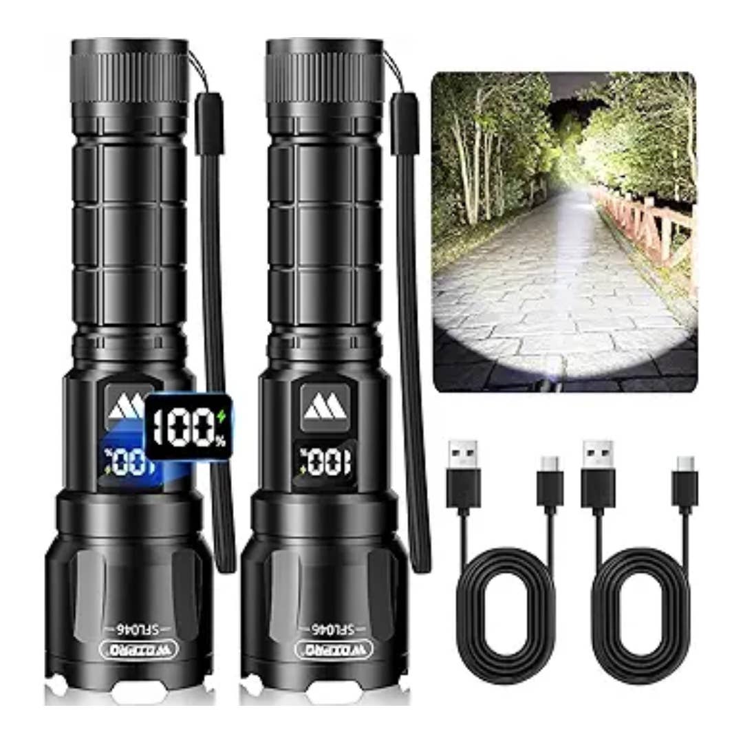 Wdtpro LED Rechargeable Flashlights