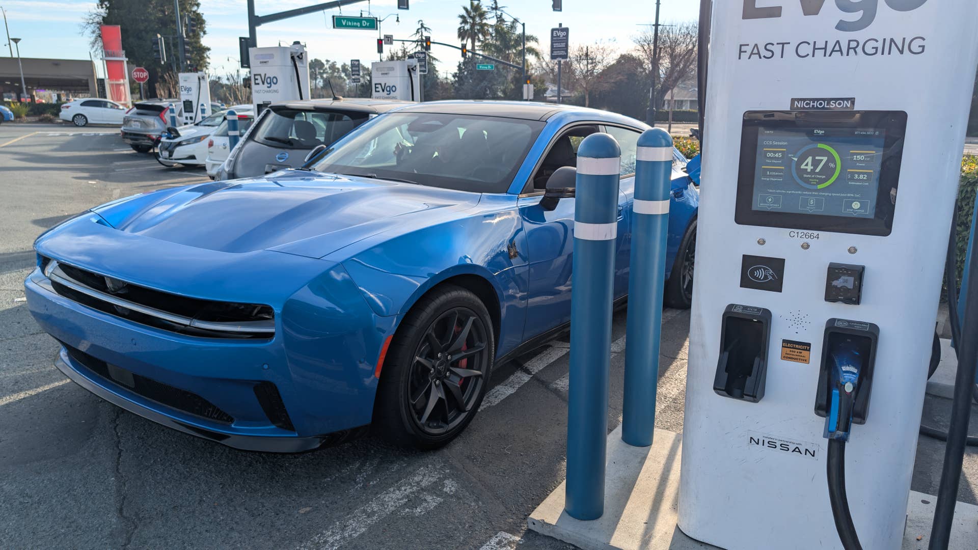 Charging the 2026 Dodge Charger EV