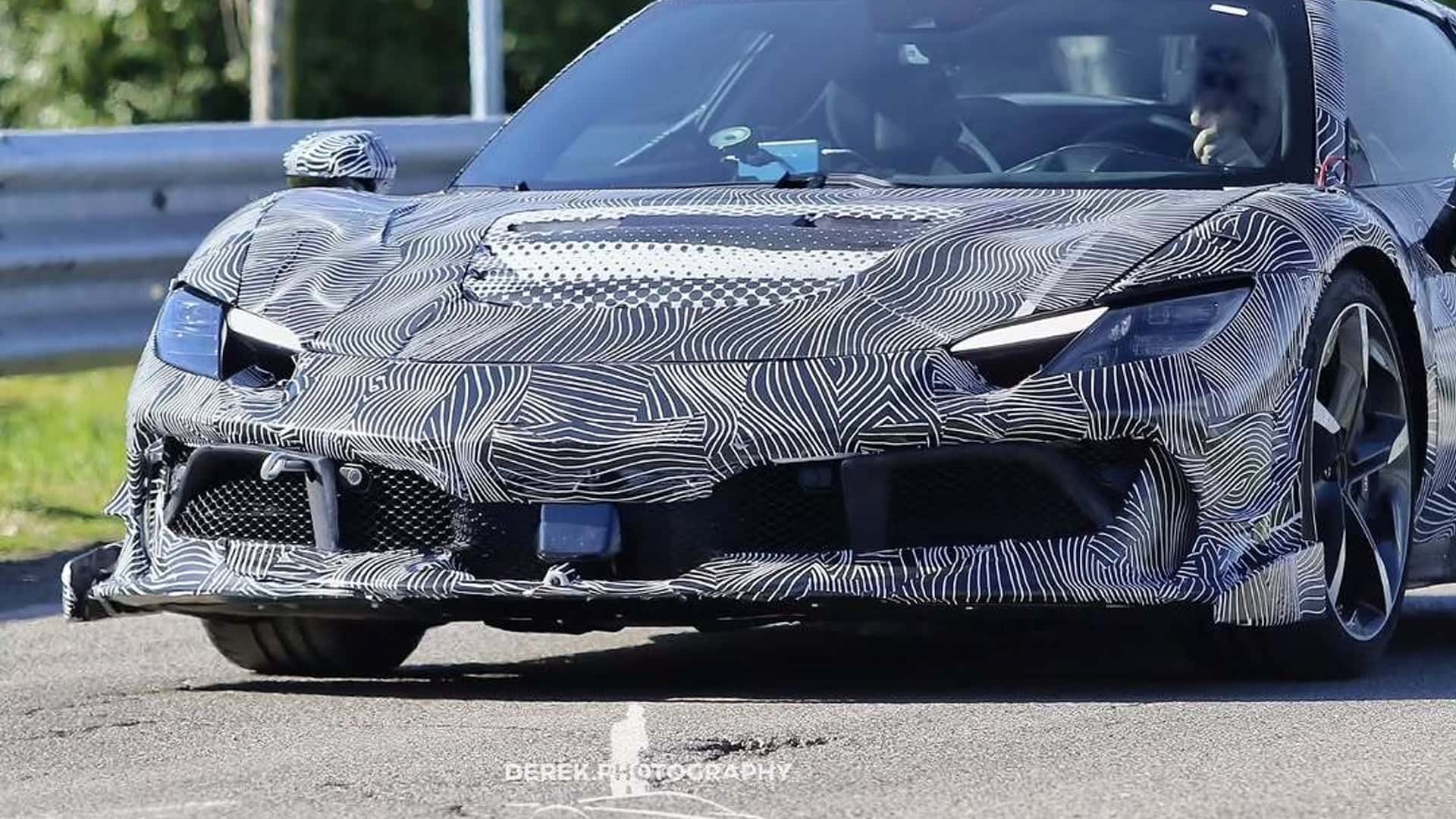 Possible Ferrari 296 Challenge Stradale