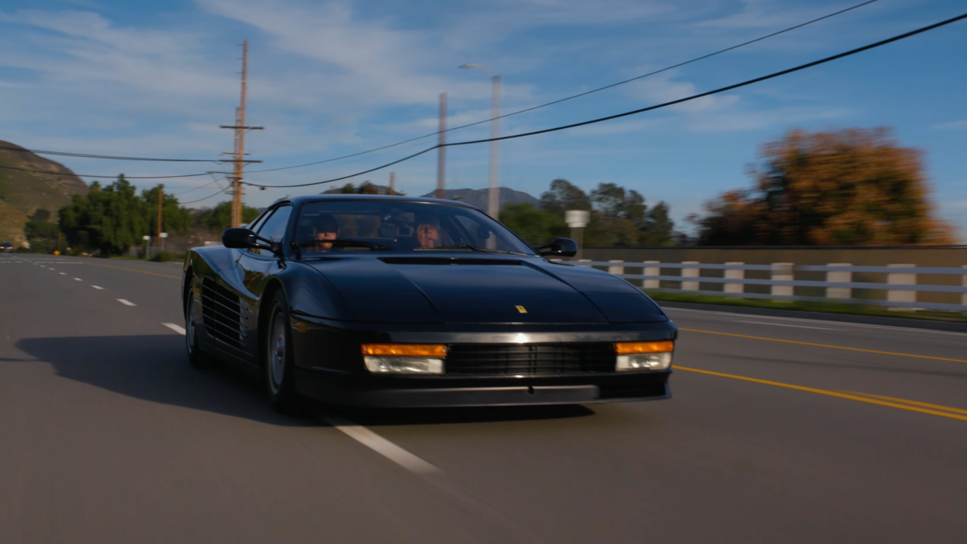 Jay Leno Garage Victoria Bruno Ferrari Testarossa