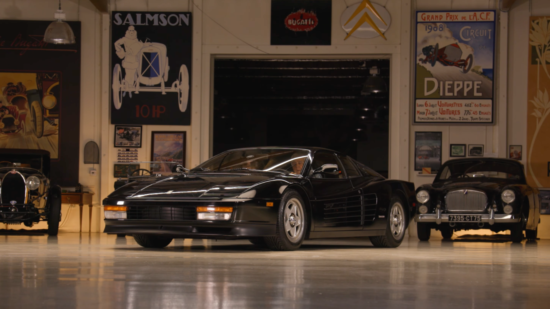 Jay Leno Garage Victoria Bruno Ferrari Testarossa