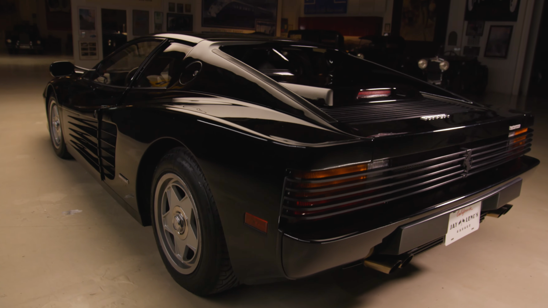 Jay Leno Garage Victoria Bruno Ferrari Testarossa