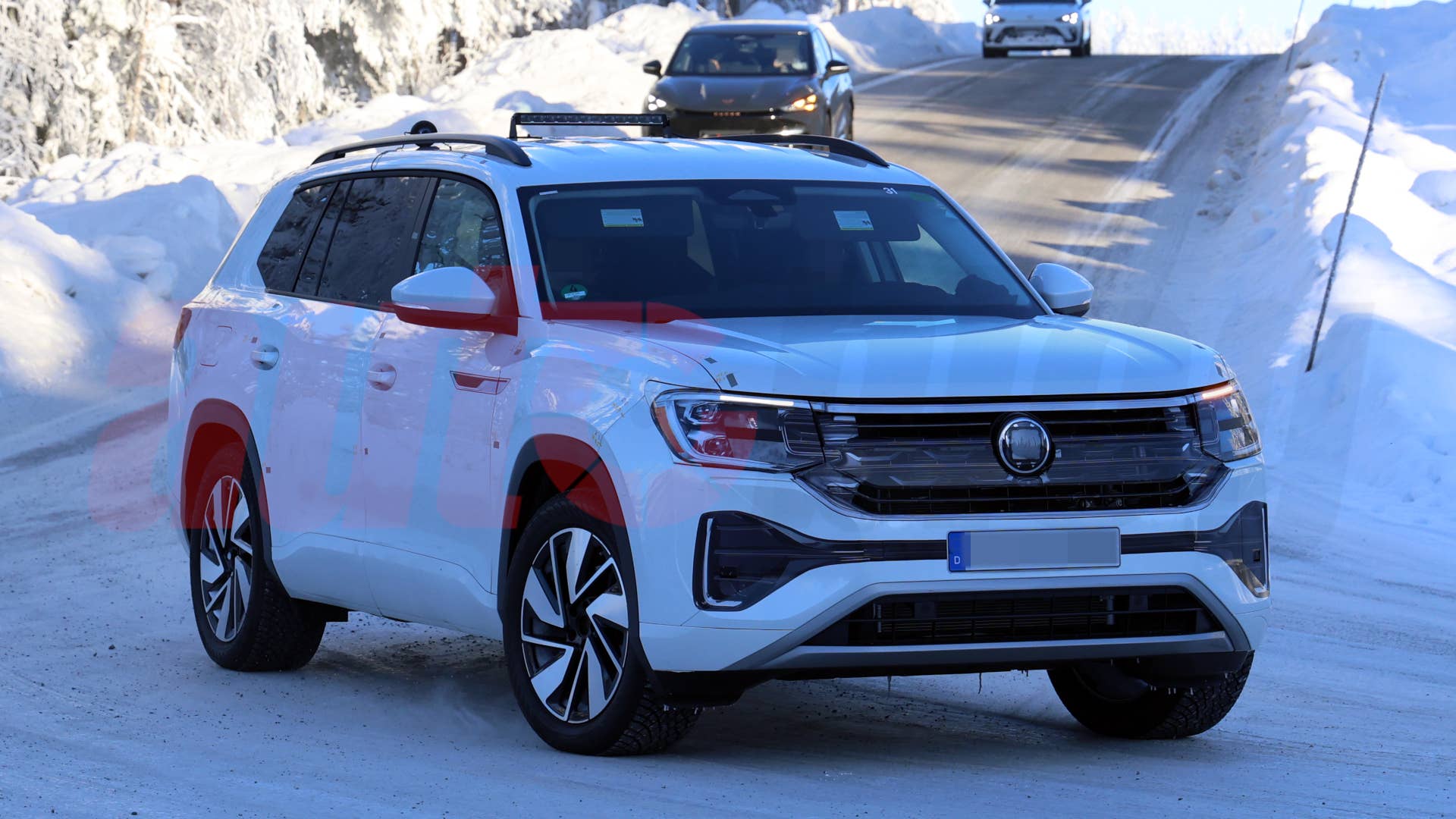 2027 Volkswagen Atlas prototype spy shot