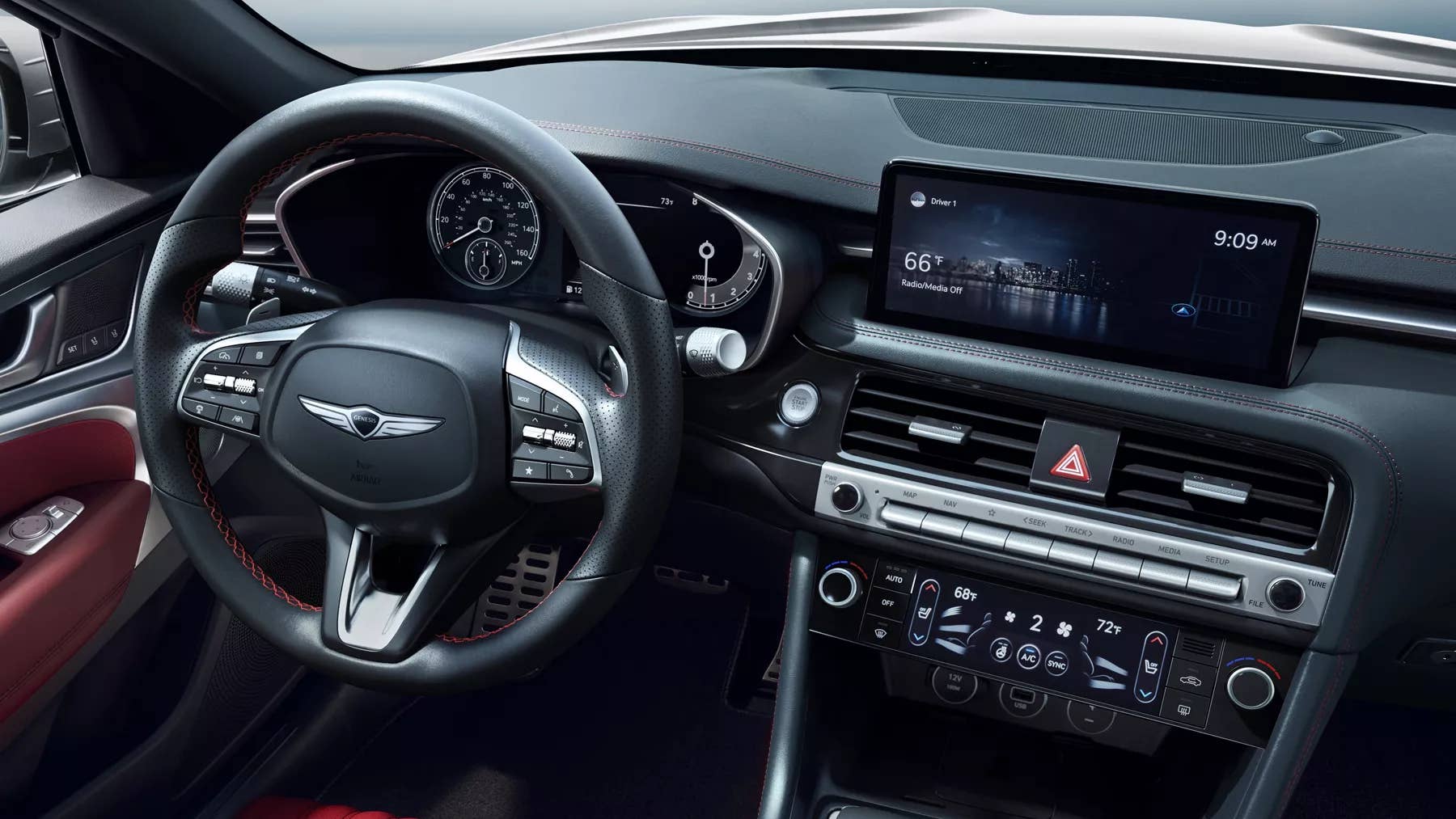 2026 Genesis G70 interior infotainment